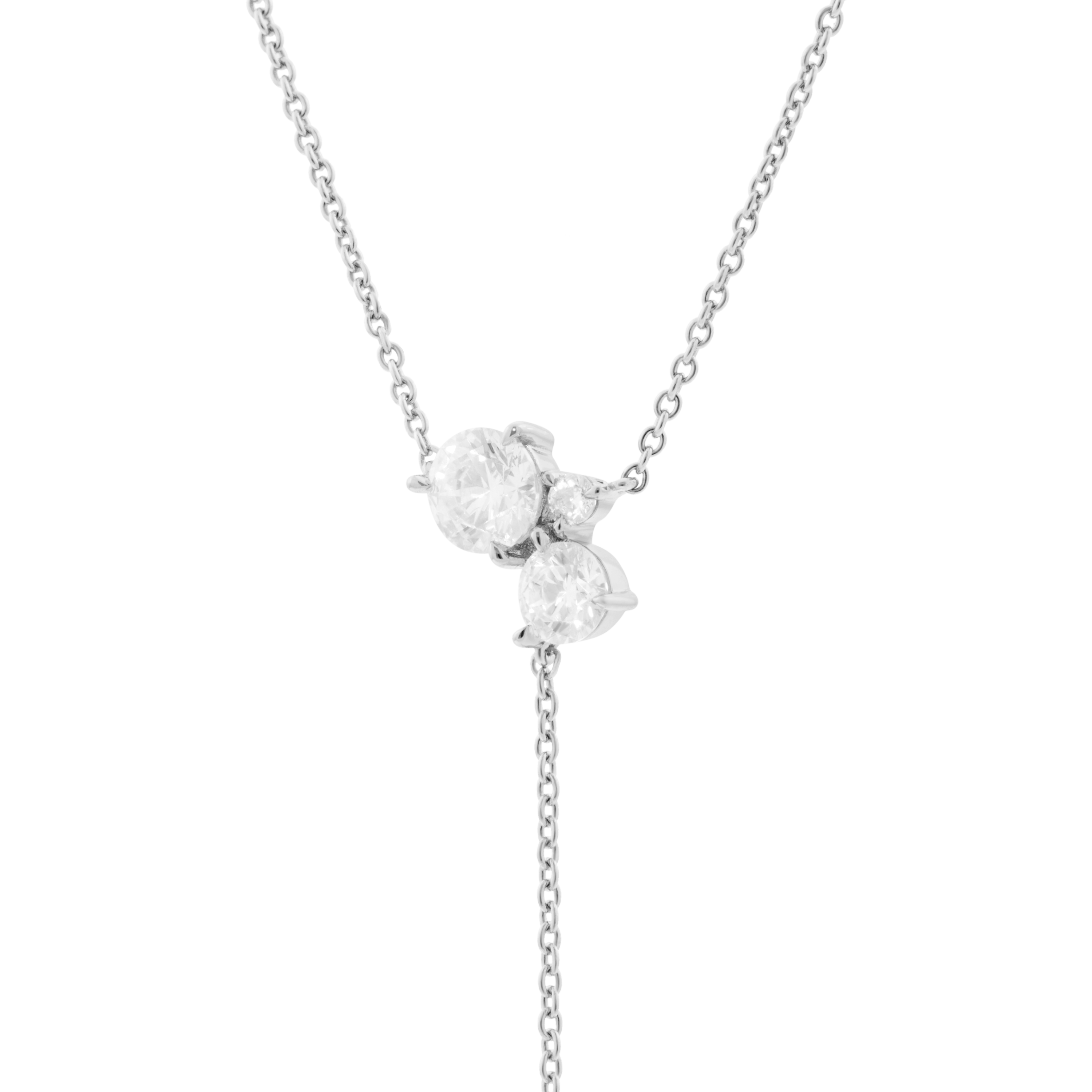 Essence necklace - Essence Diamond Lariat Necklace - The Future Rocks - 6