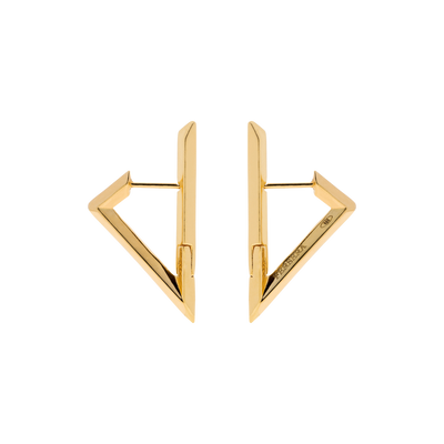 Sculptura triangle earrings - Sculptura Triangle Earrings - The Future Rocks - 1