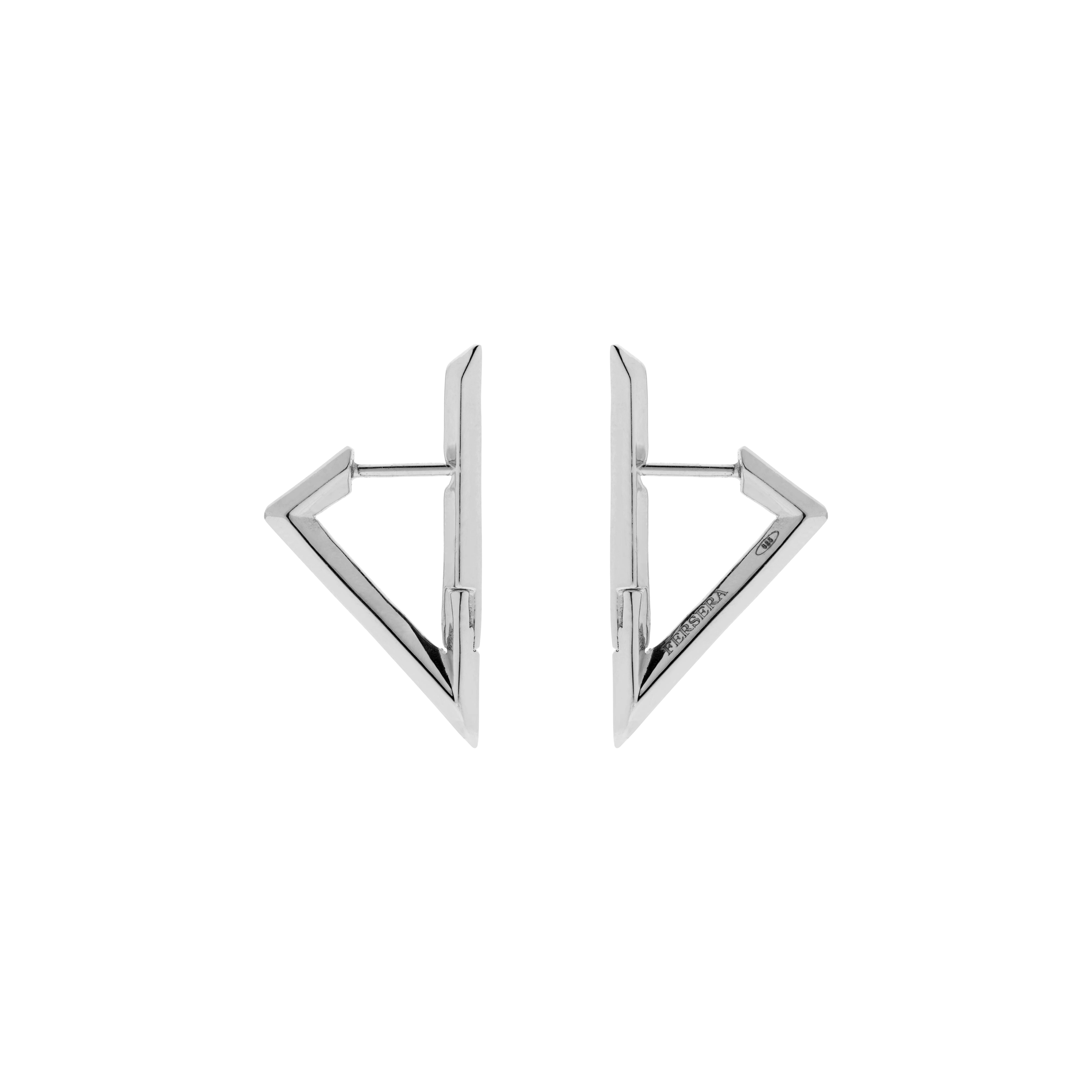 Sculptura triangle small earrings - Sculptura triangle small earrings - The Future Rocks - 9