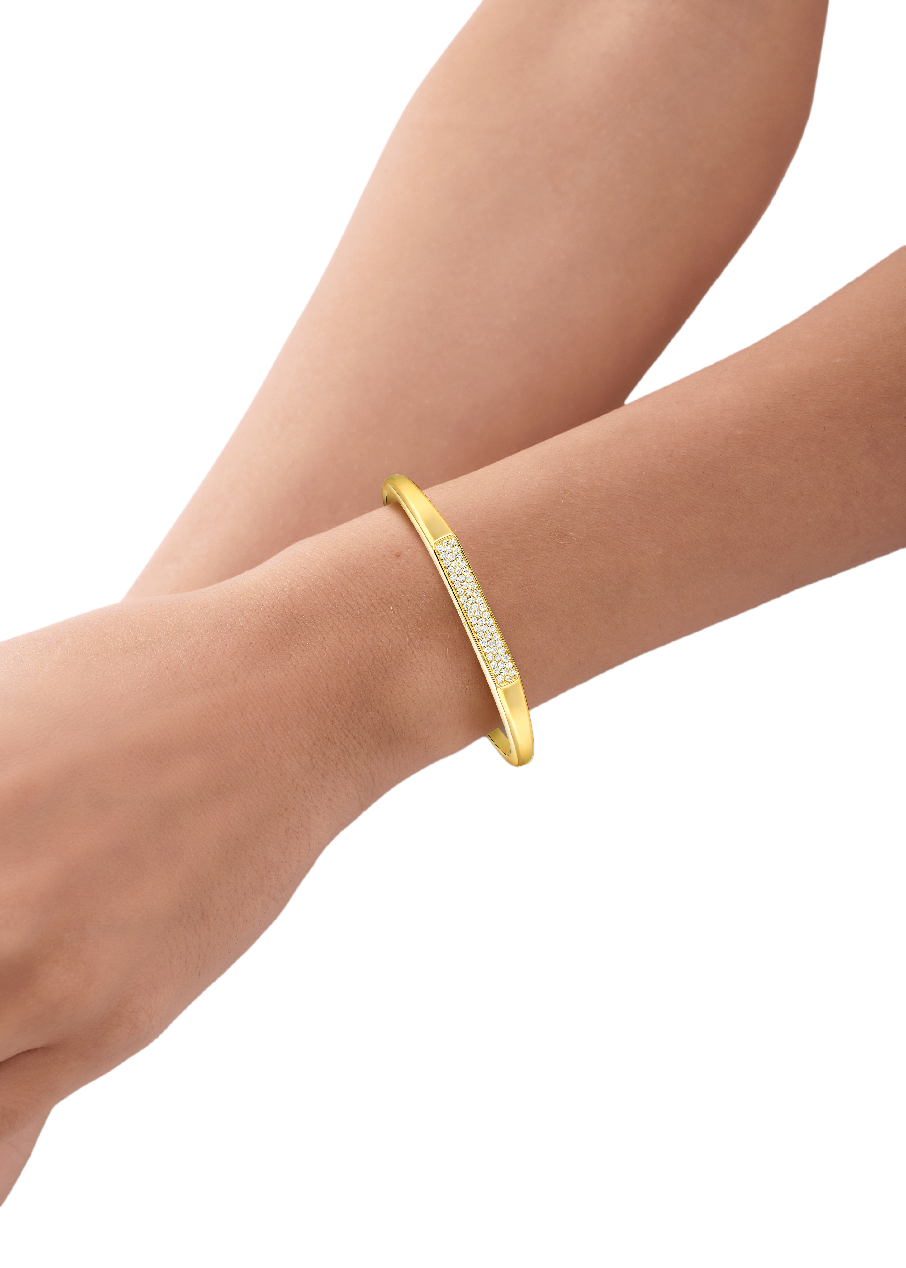 Zulu bangle - Zulu Gold Bangle Bracelet - The Future Rocks - 2