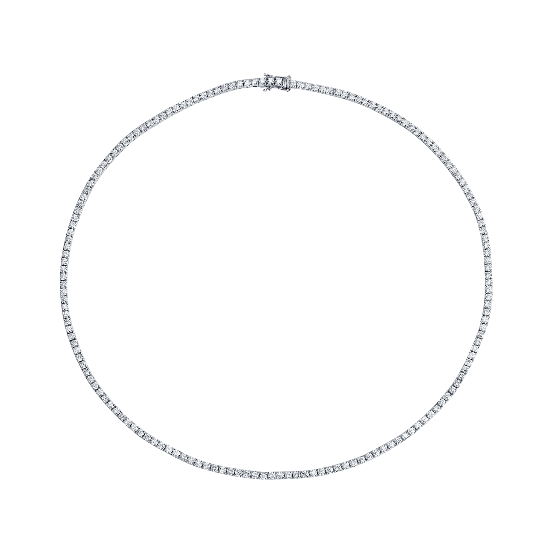 Tennis necklace - Diamond Tennis Necklace - The Future Rocks - 2