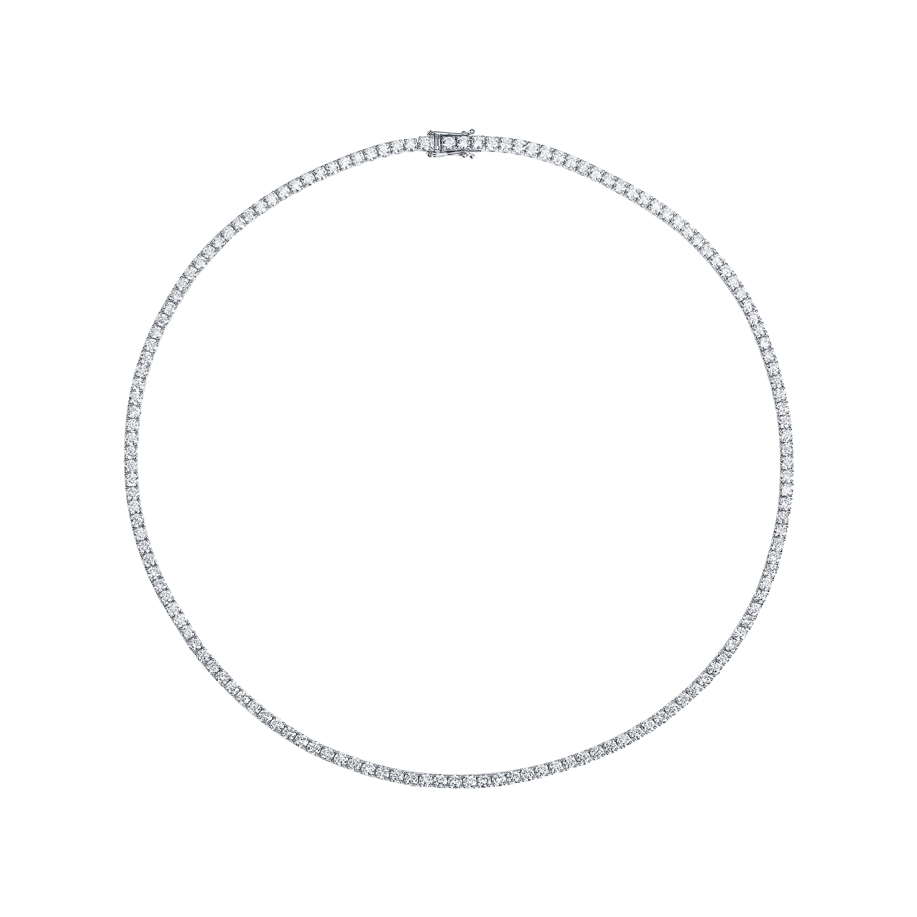 Tennis necklace - Diamond Tennis Necklace - The Future Rocks - 3