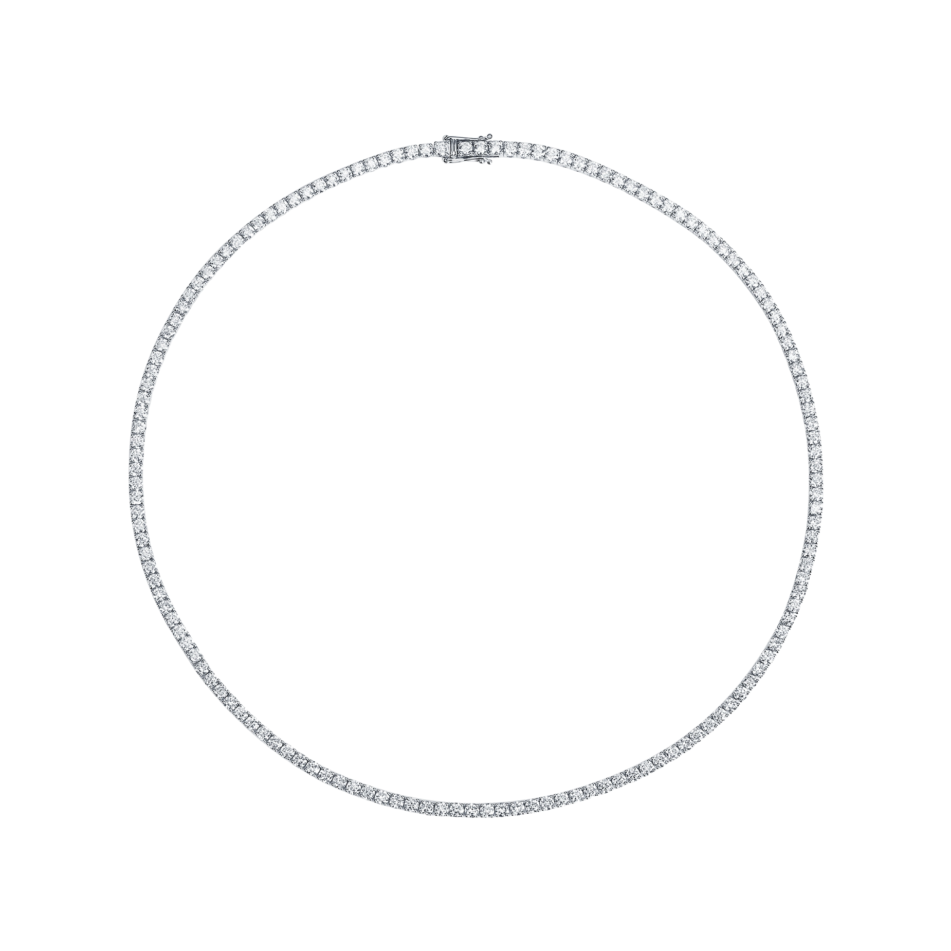 Tennis necklace - Diamond Tennis Necklace - The Future Rocks - 4