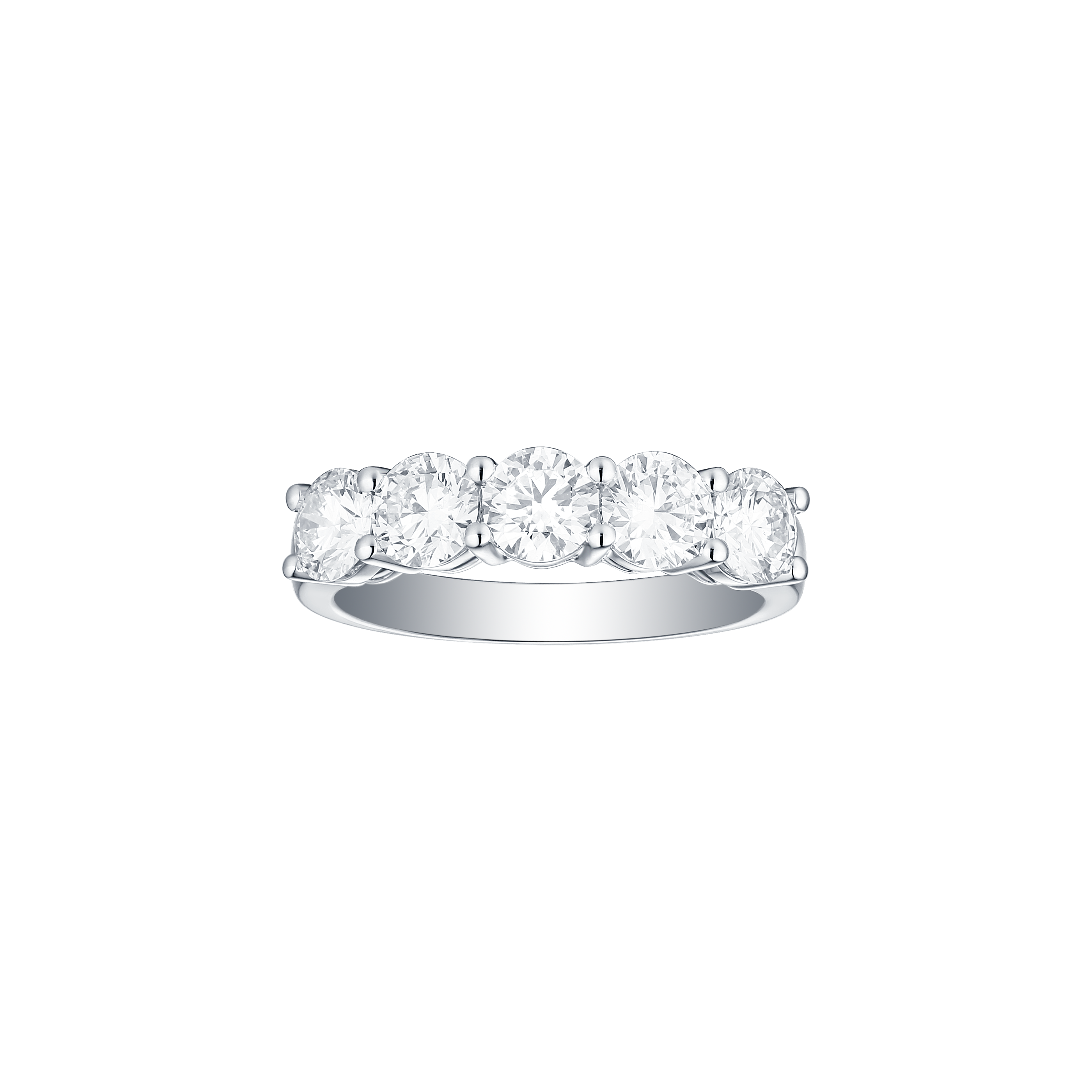 Five stone band - 5 Stone Diamond Ring - The Future Rocks - 3