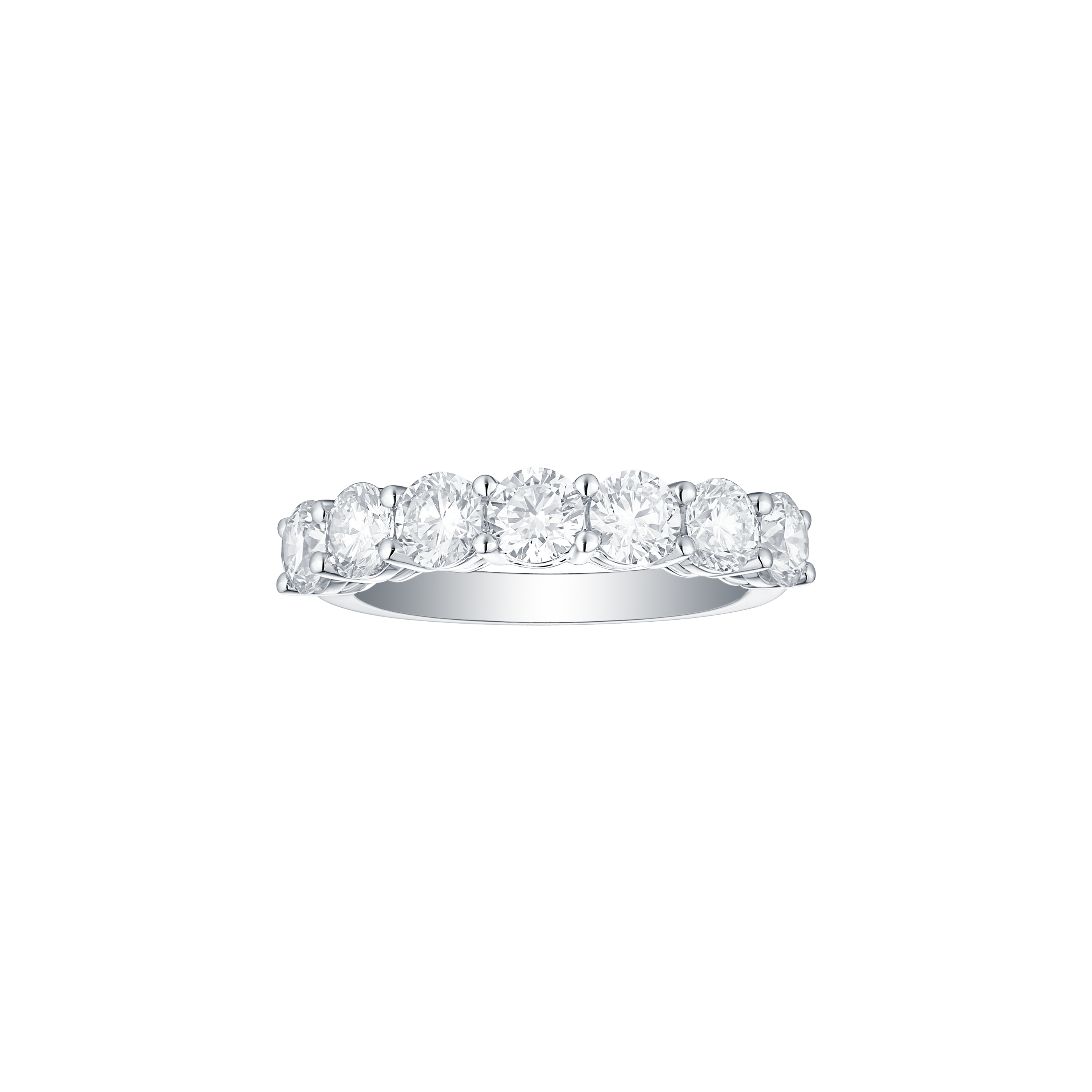 Seven stone band - Seven Stone Diamond Band Ring - The Future Rocks - 2