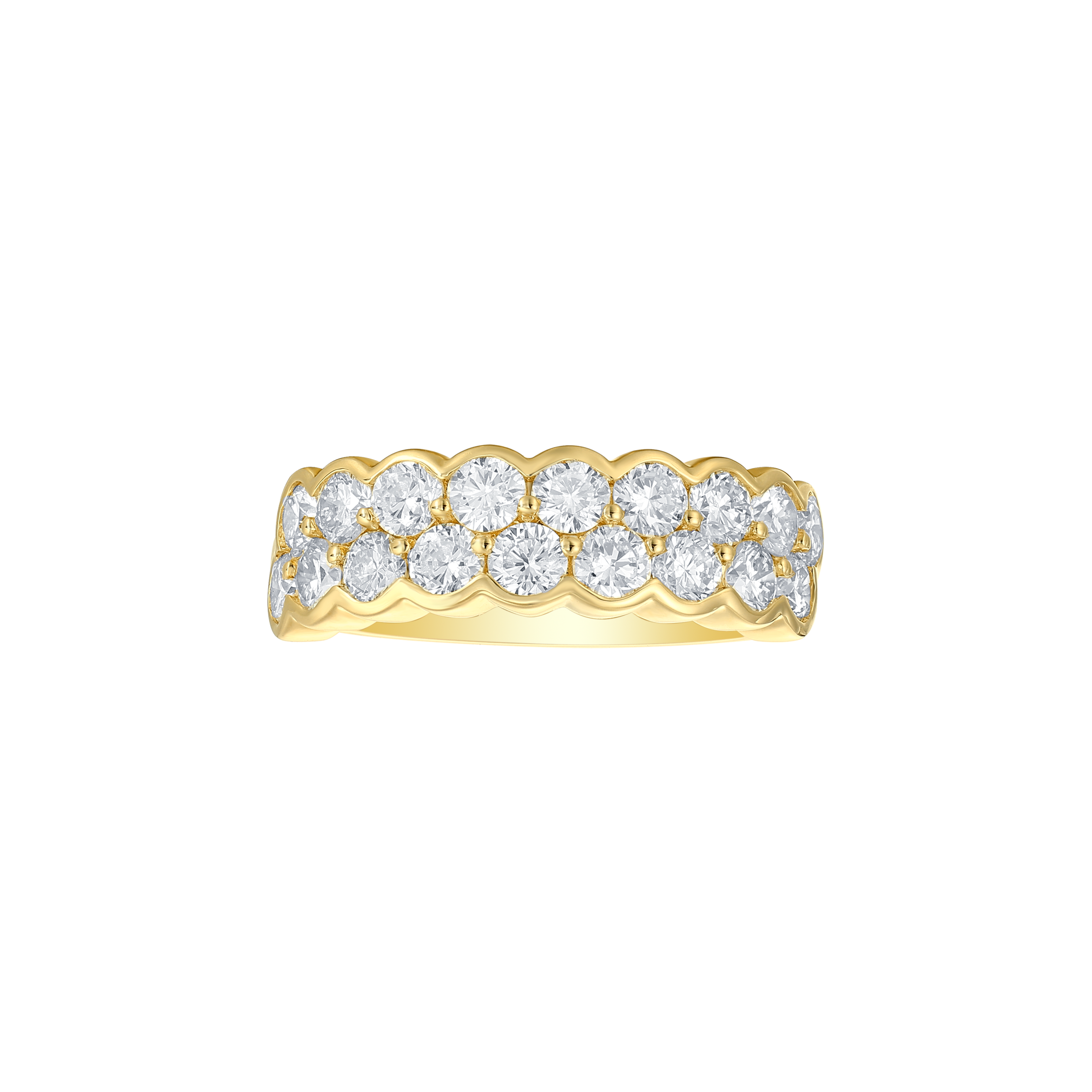 Wide band 1.98ct - Diamond Eternity Ring 1.98ct -  The Future Rocks -    1