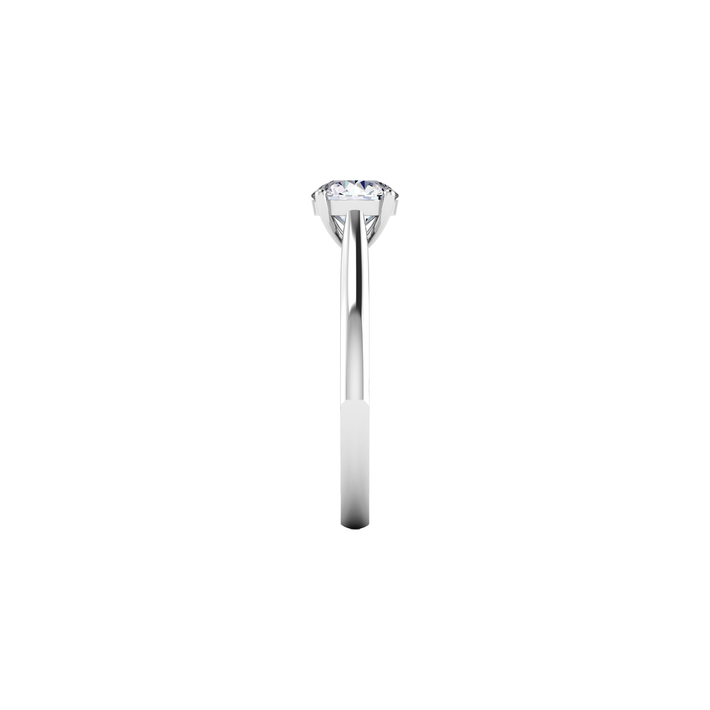 Round solitaire ring - Round Cut Diamond Solitaire Ring - The Future Rocks - 7
