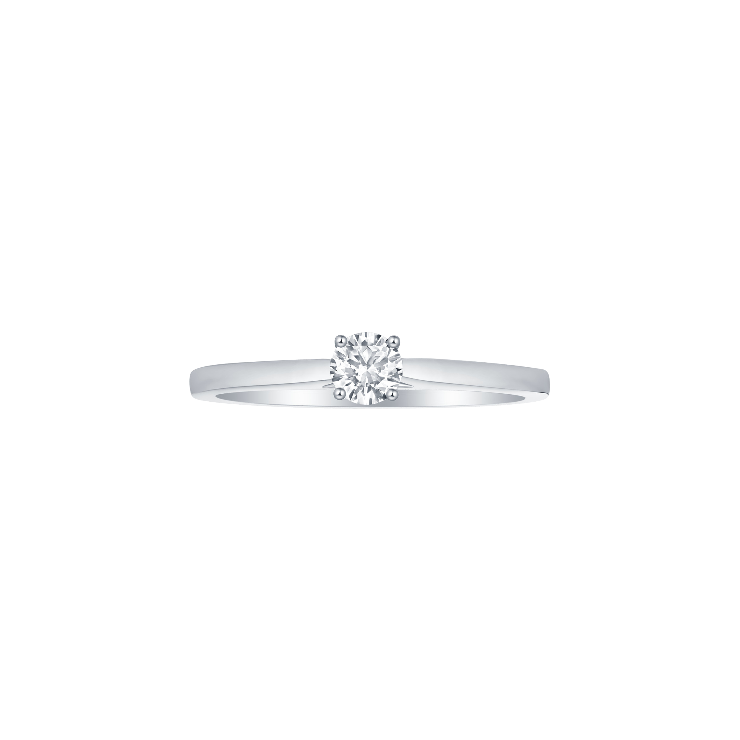 Round solitaire ring - Round Cut Diamond Solitaire Ring - The Future Rocks - 2