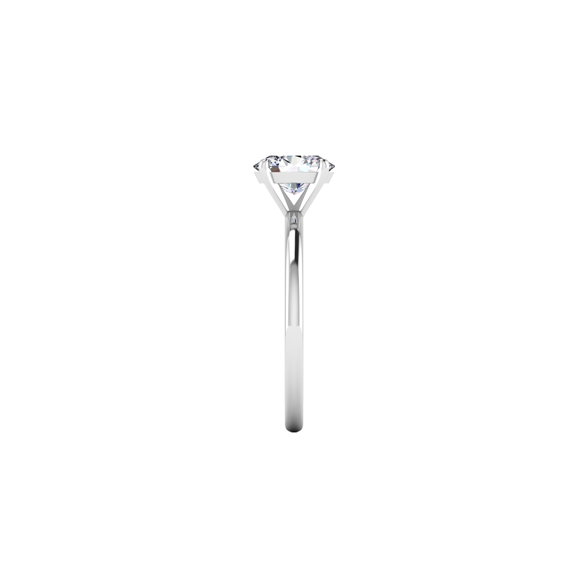 Oval solitaire petite ring - Oval Cut Diamond Solitaire Ring - The Future Rocks - 8