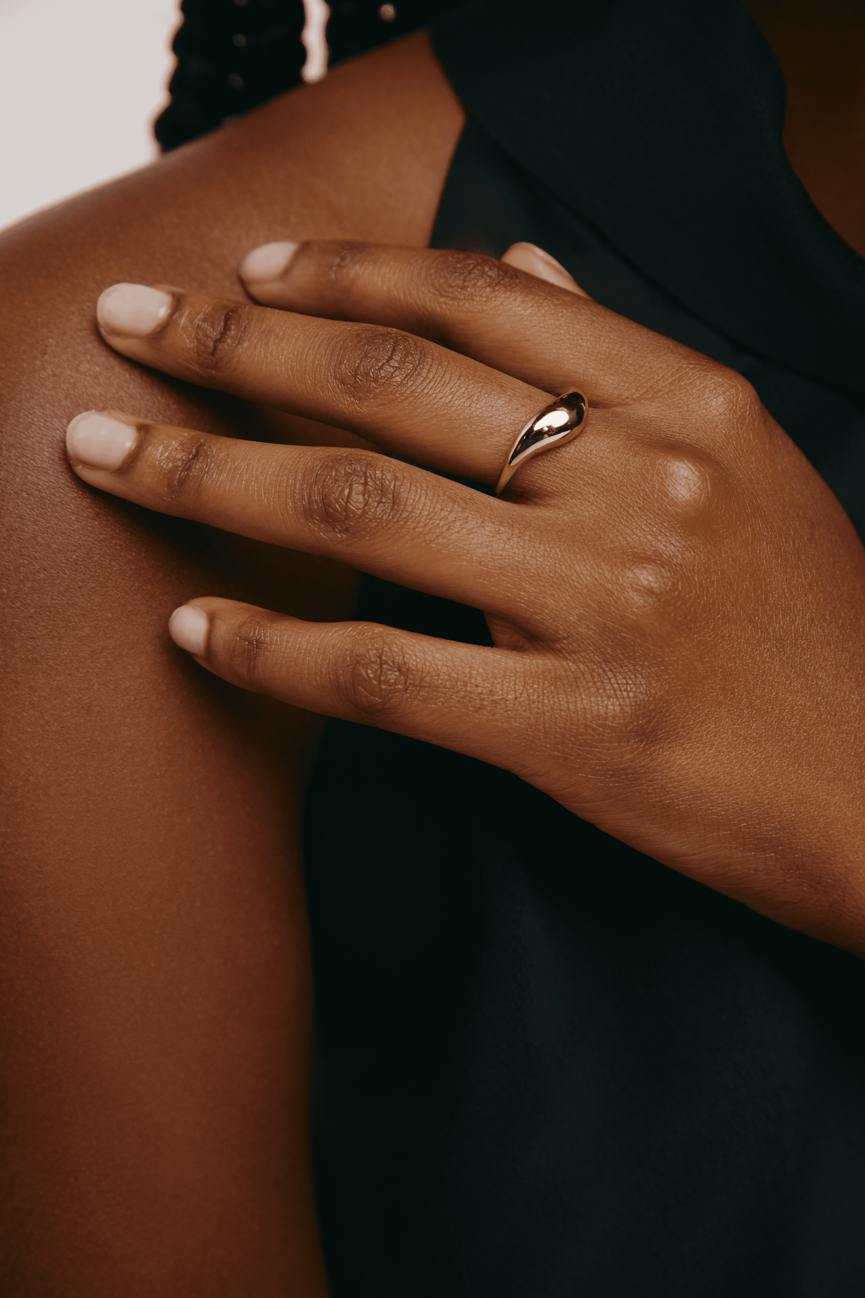 Saturn ring - 14K Recycled Solid Gold Ring - The Future Rocks - 3