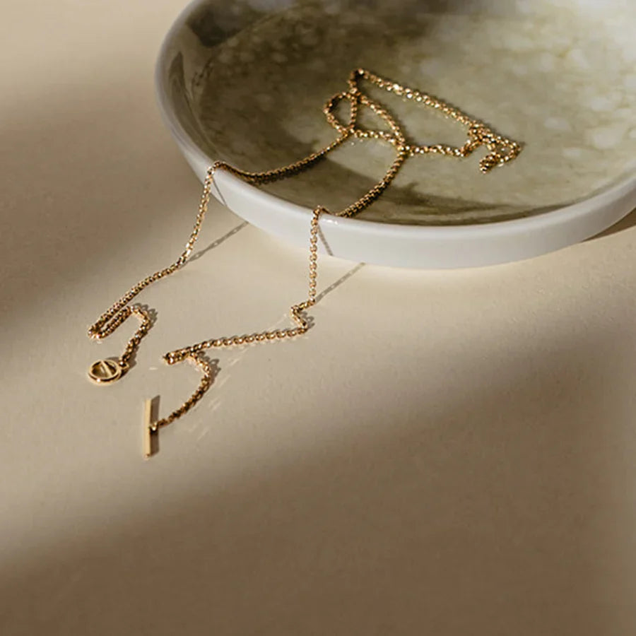 Essential necklace - 18K Recycled Gold Chain Necklace - The Future Rocks - 3