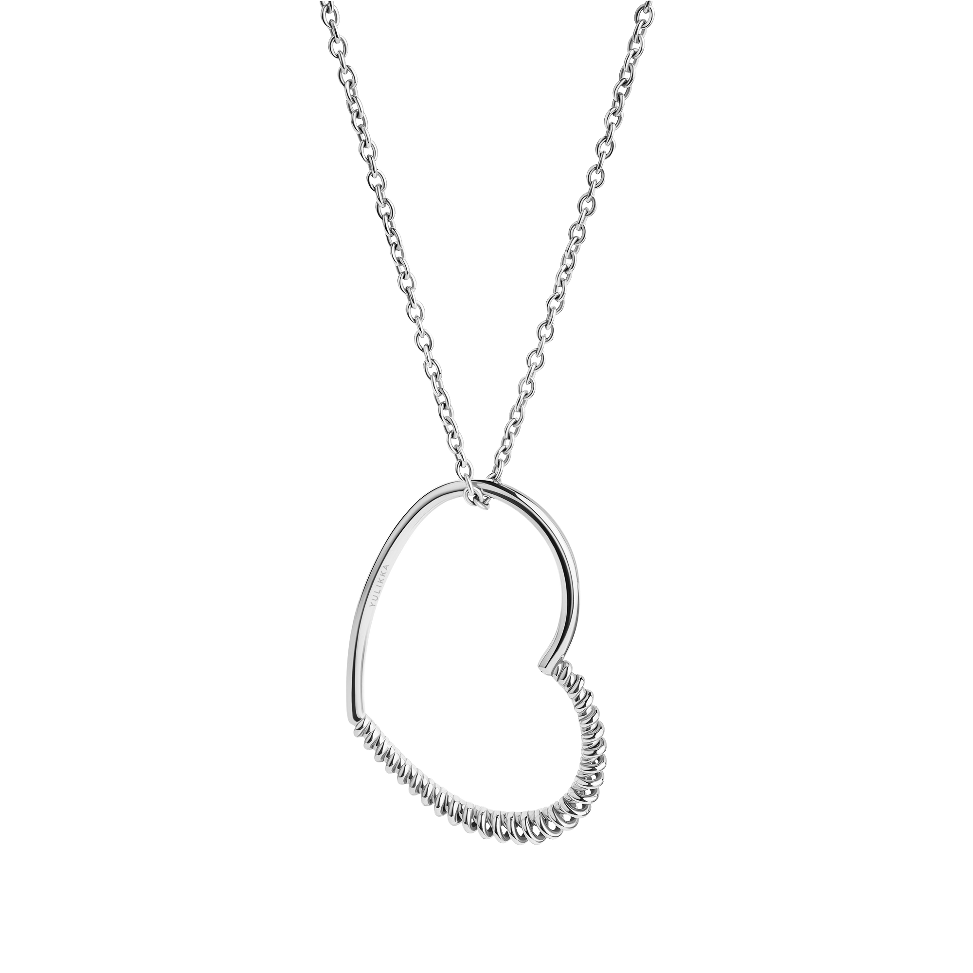 Yulikka-small heart pendant necklace - Small Heart Pendant Necklace - The Future Rocks - 2