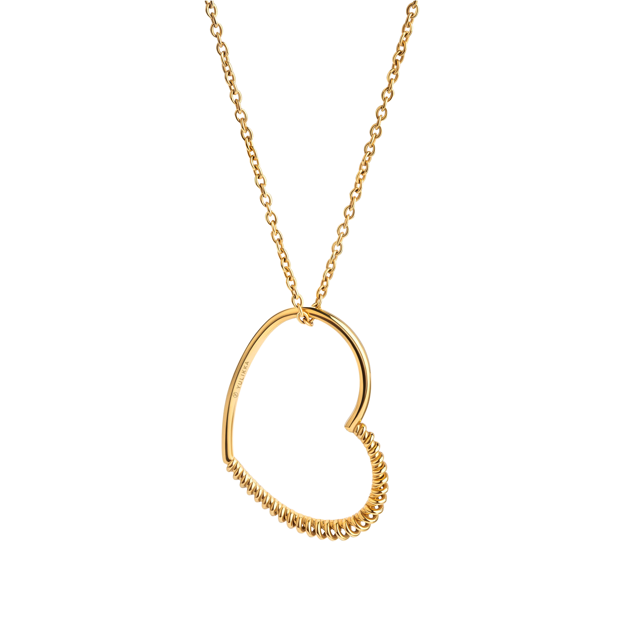 Yulikka-small heart pendant necklace - Small Heart Pendant Necklace - The Future Rocks - 1