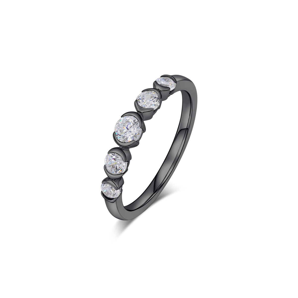 Guardian heart whisper silver ring - Guardian heart whisper silver ring - The Future Rocks - 11