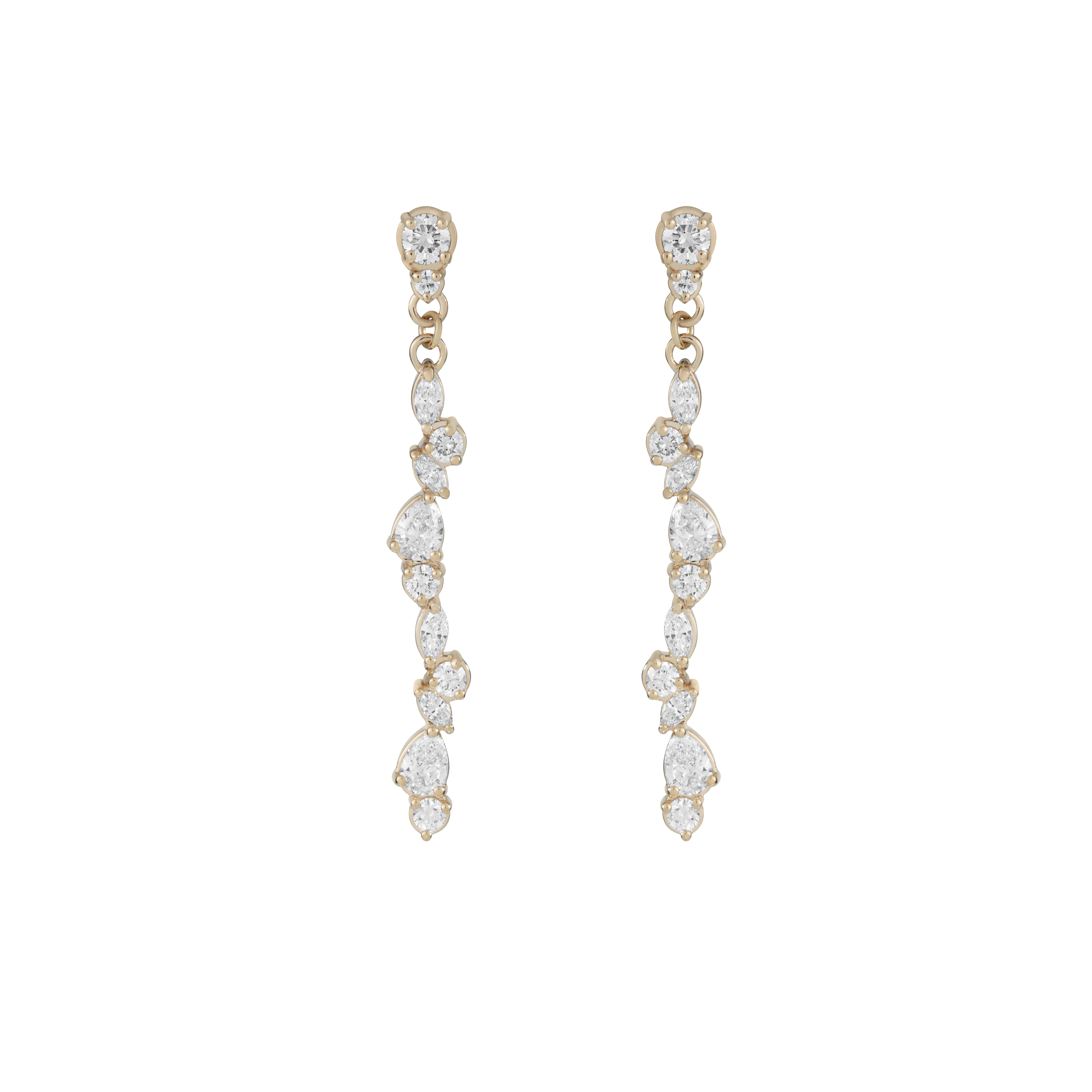 Tempest earrings - Lab-Grown Diamond Tempest Earrings - The Future Rocks - 1