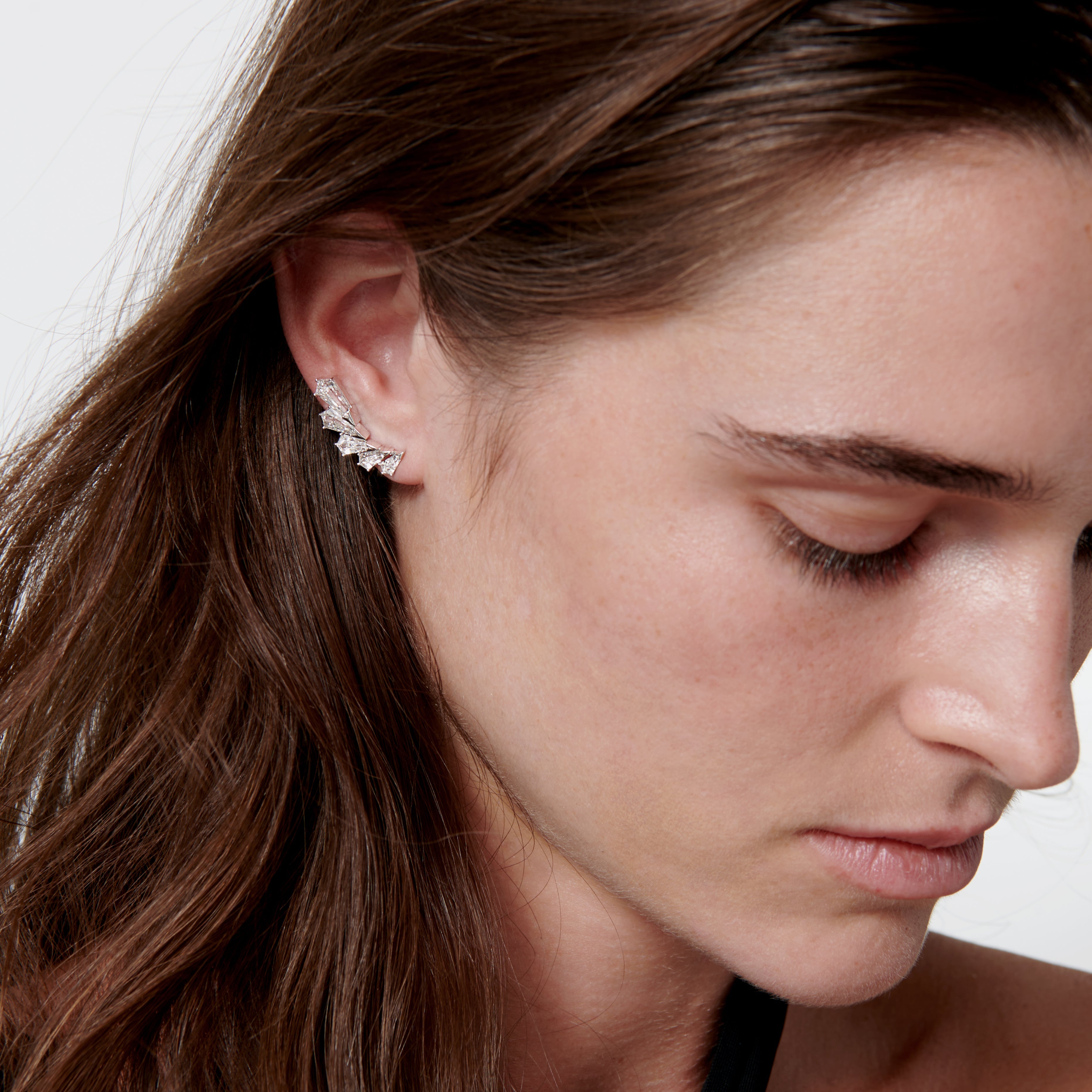 Phoenix wing earrings - Phoenix Wing Diamond Earrings - The Future Rocks - 4