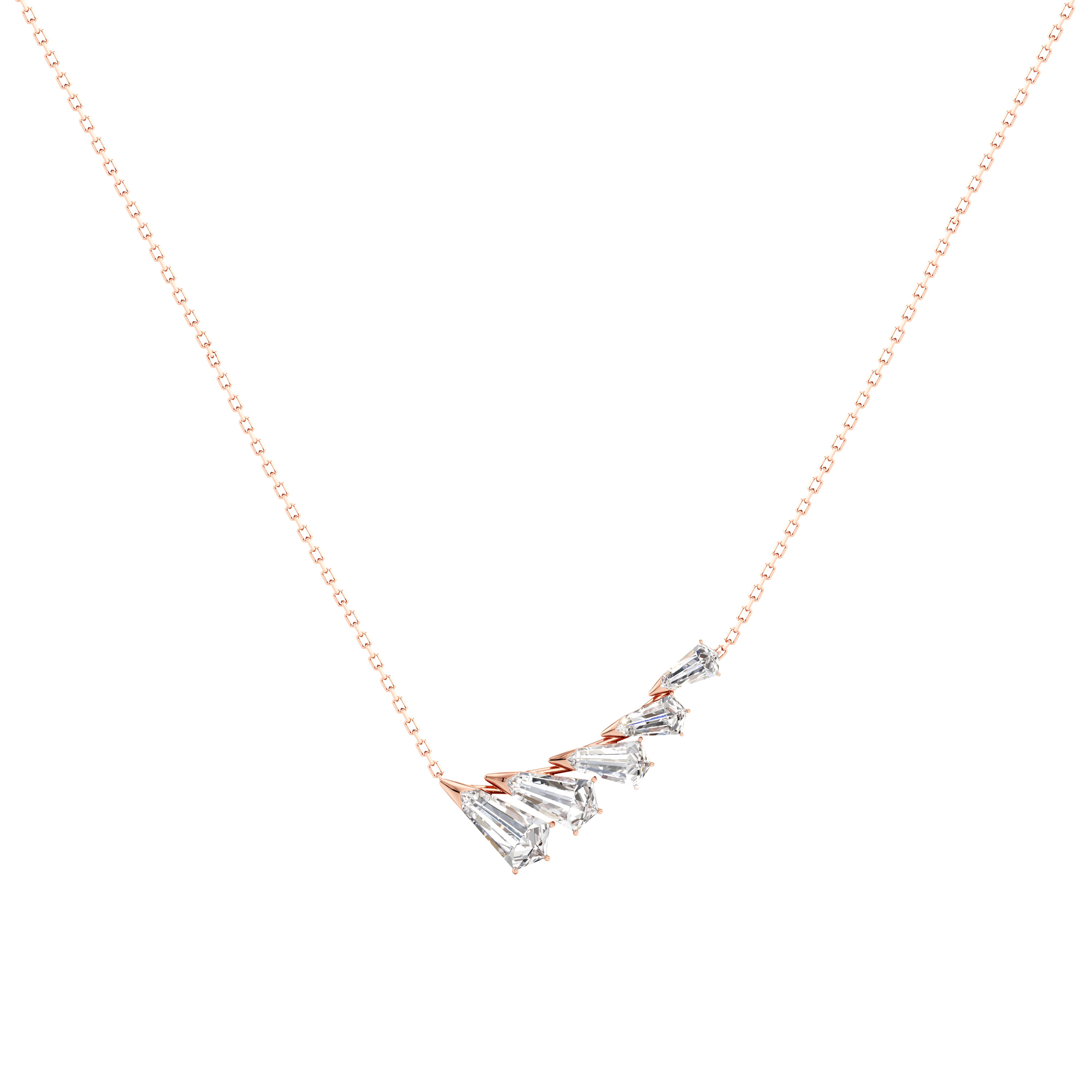 Phoenix medium wing pendant necklace - Phoenix Medium Wing Diamond Pendant Necklace - The Future Rocks - 3