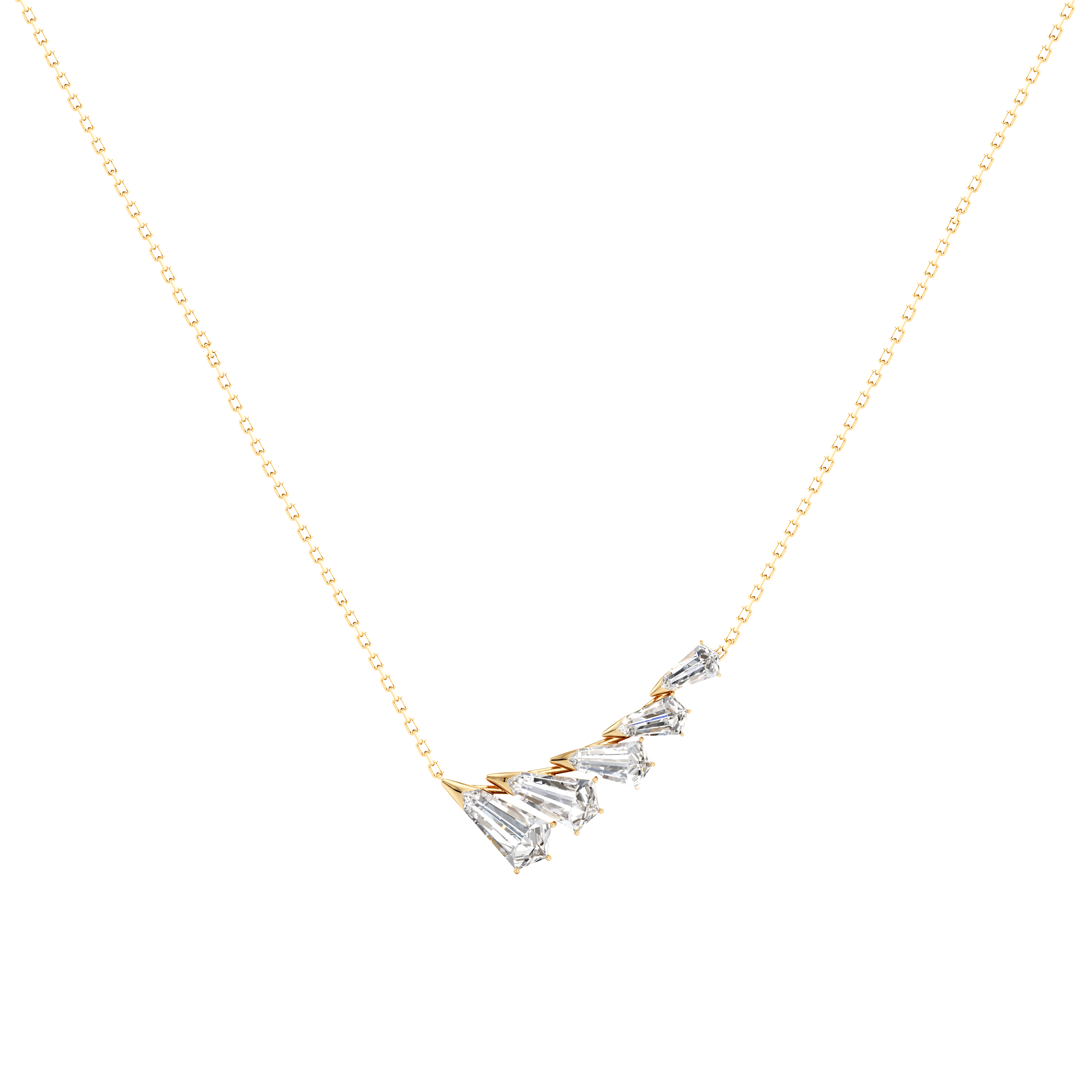 Phoenix medium wing pendant necklace - Phoenix Medium Wing Diamond Pendant Necklace -  The Future Rocks -    1