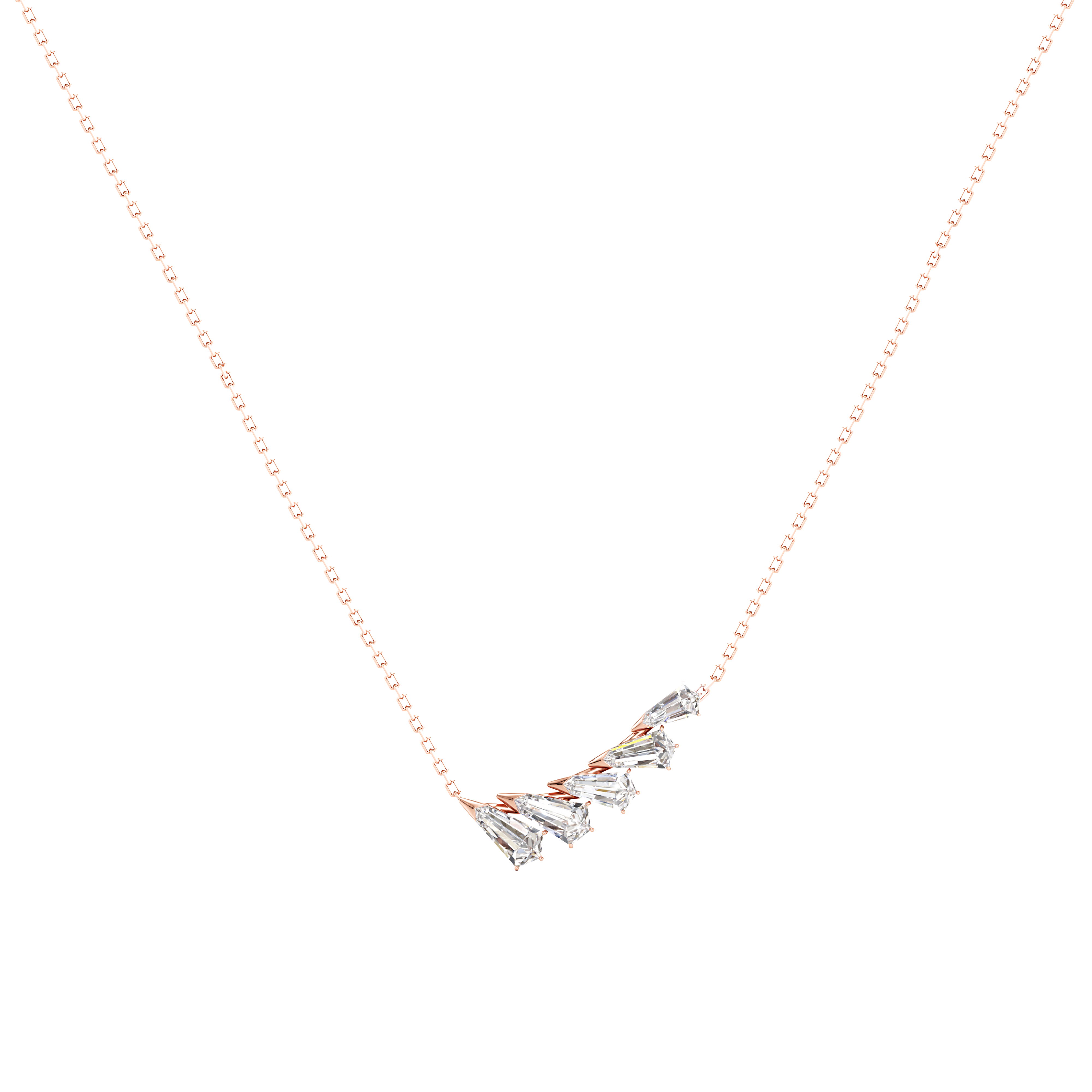 Phoenix wing pendant necklace - Phoenix Wing Diamond Pendant Necklace - The Future Rocks - 3