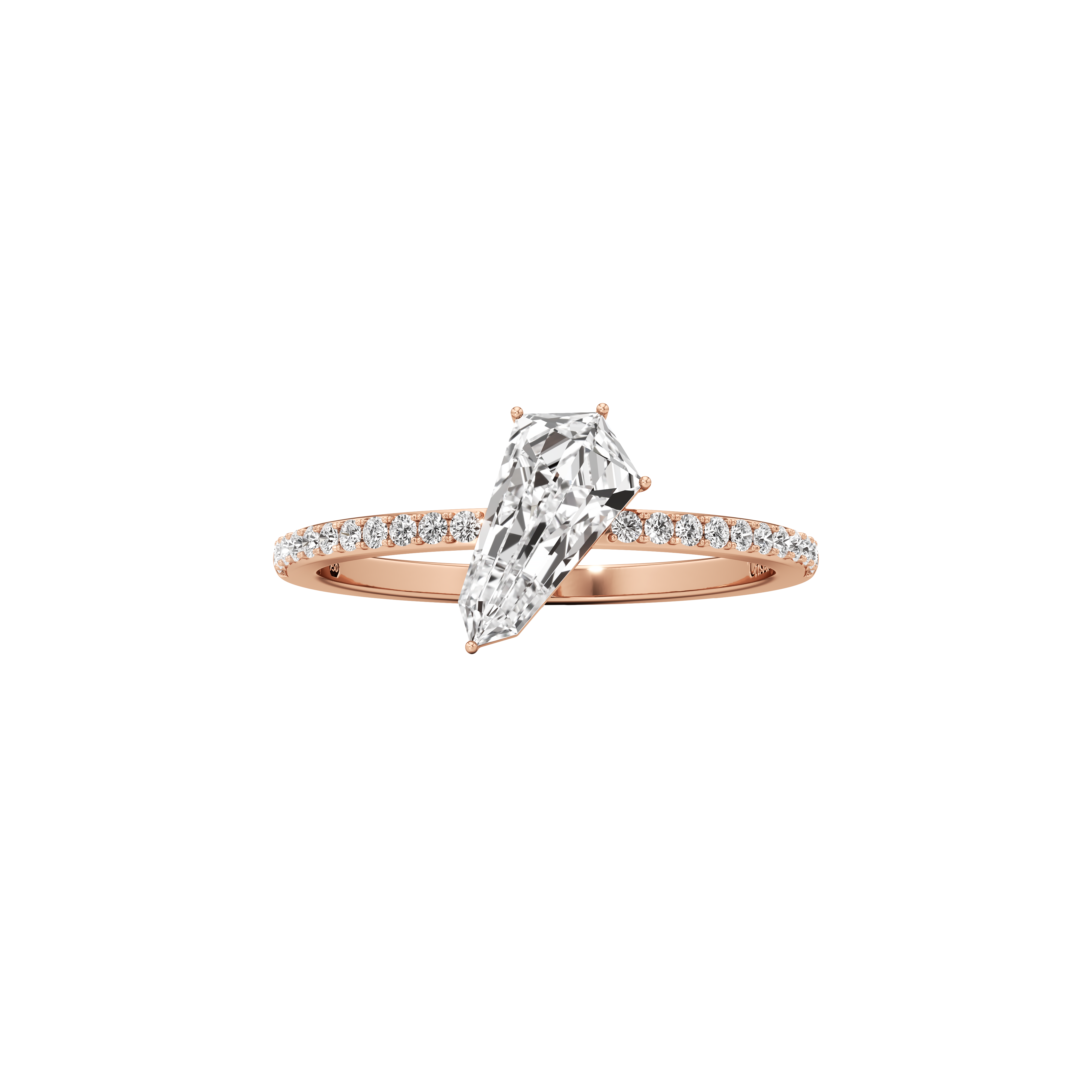 Phoenix rising solitaire ring - Phoenix Rising Diamond Solitaire Ring - The Future Rocks - 6
