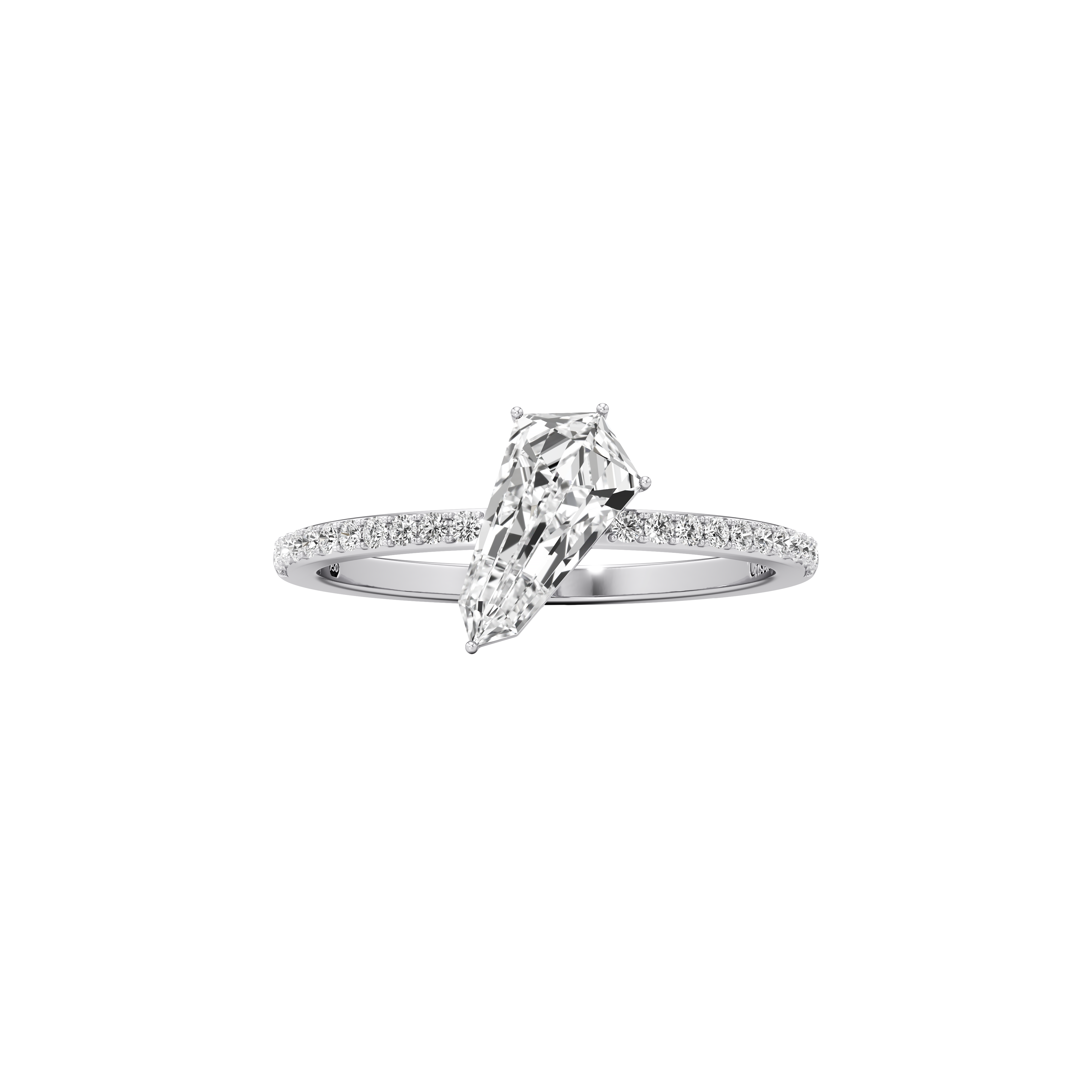 Phoenix rising solitaire ring - Phoenix Rising Diamond Solitaire Ring - The Future Rocks - 4