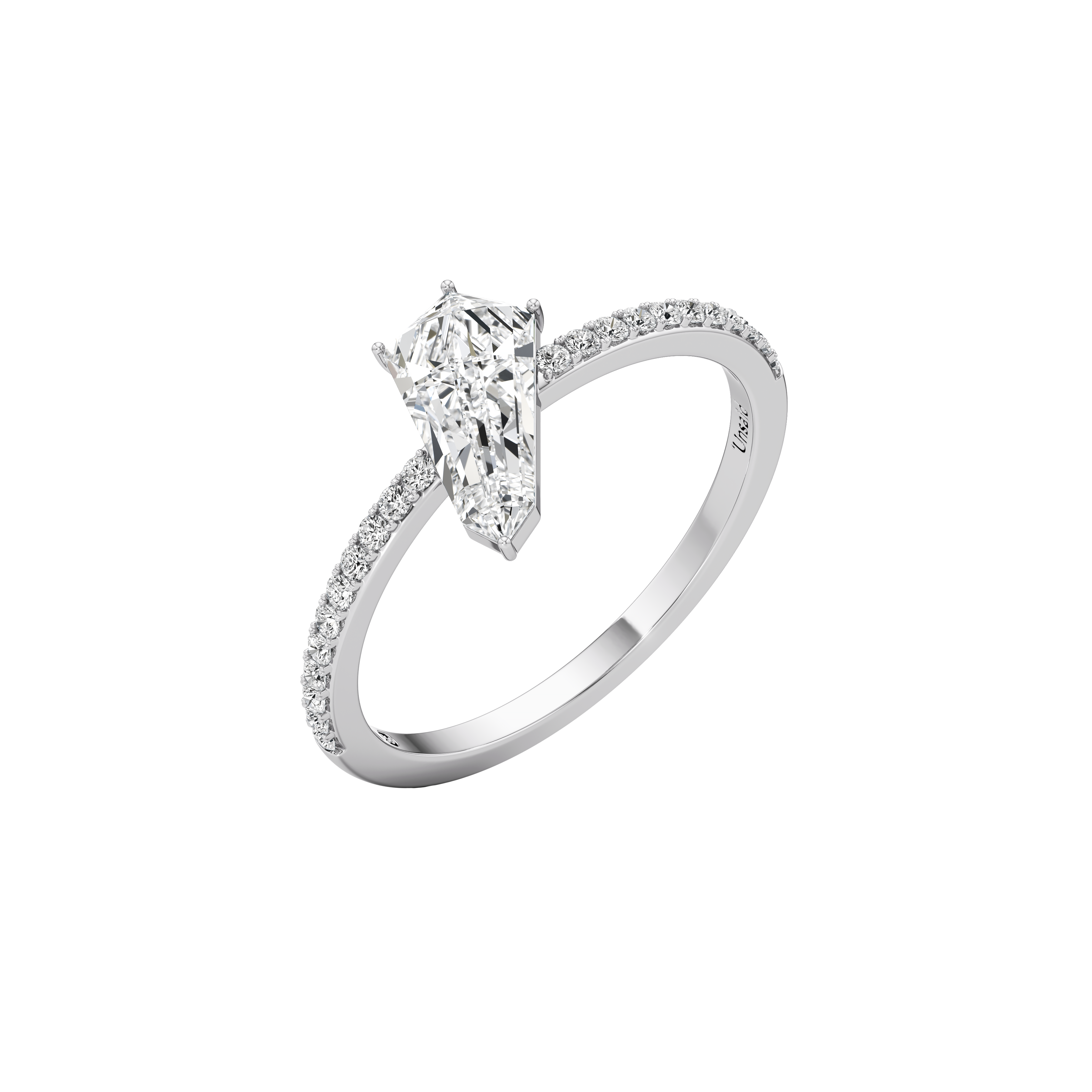 Phoenix rising solitaire ring - Phoenix Rising Diamond Solitaire Ring - The Future Rocks - 3