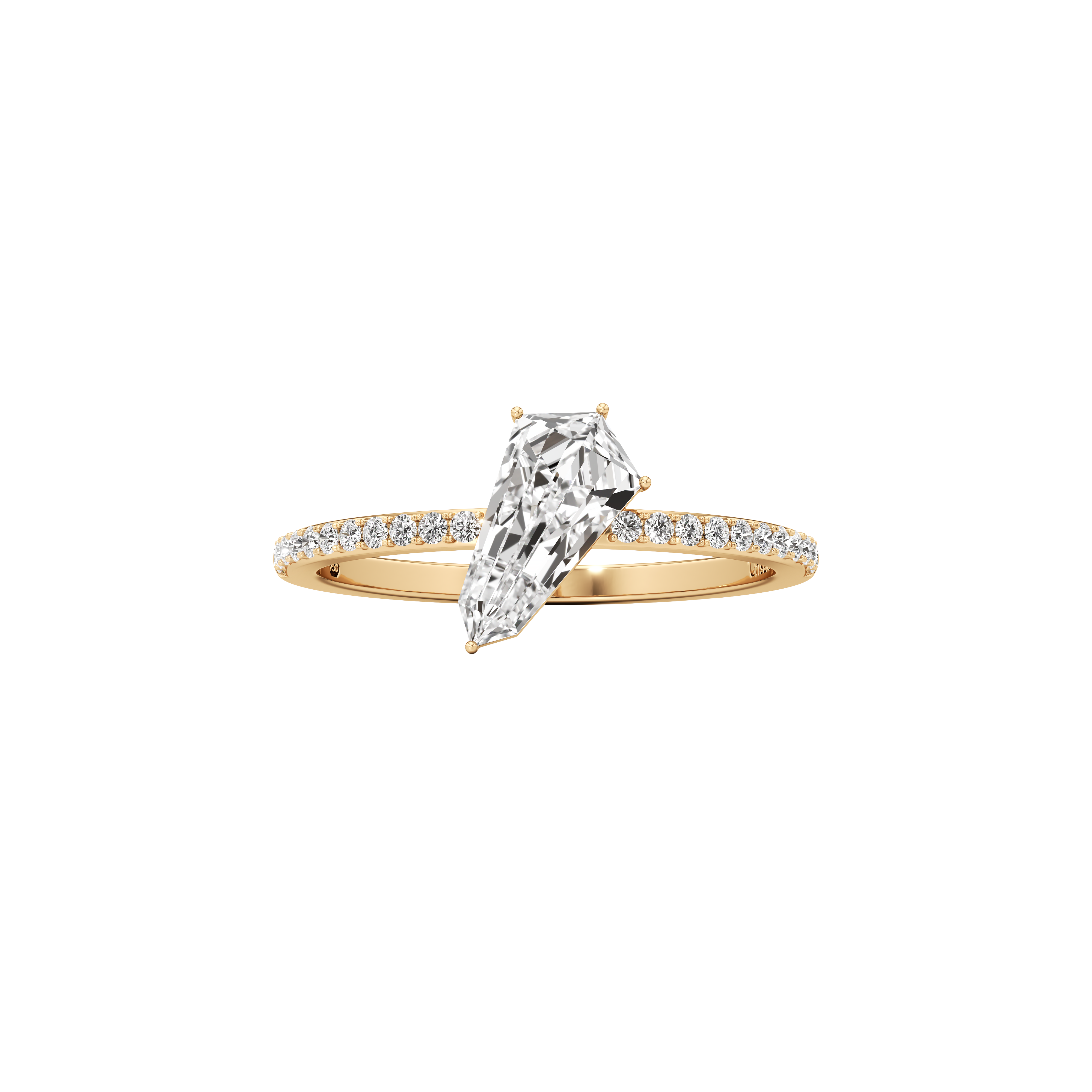 Phoenix rising solitaire ring - Phoenix Rising Diamond Solitaire Ring - The Future Rocks - 2