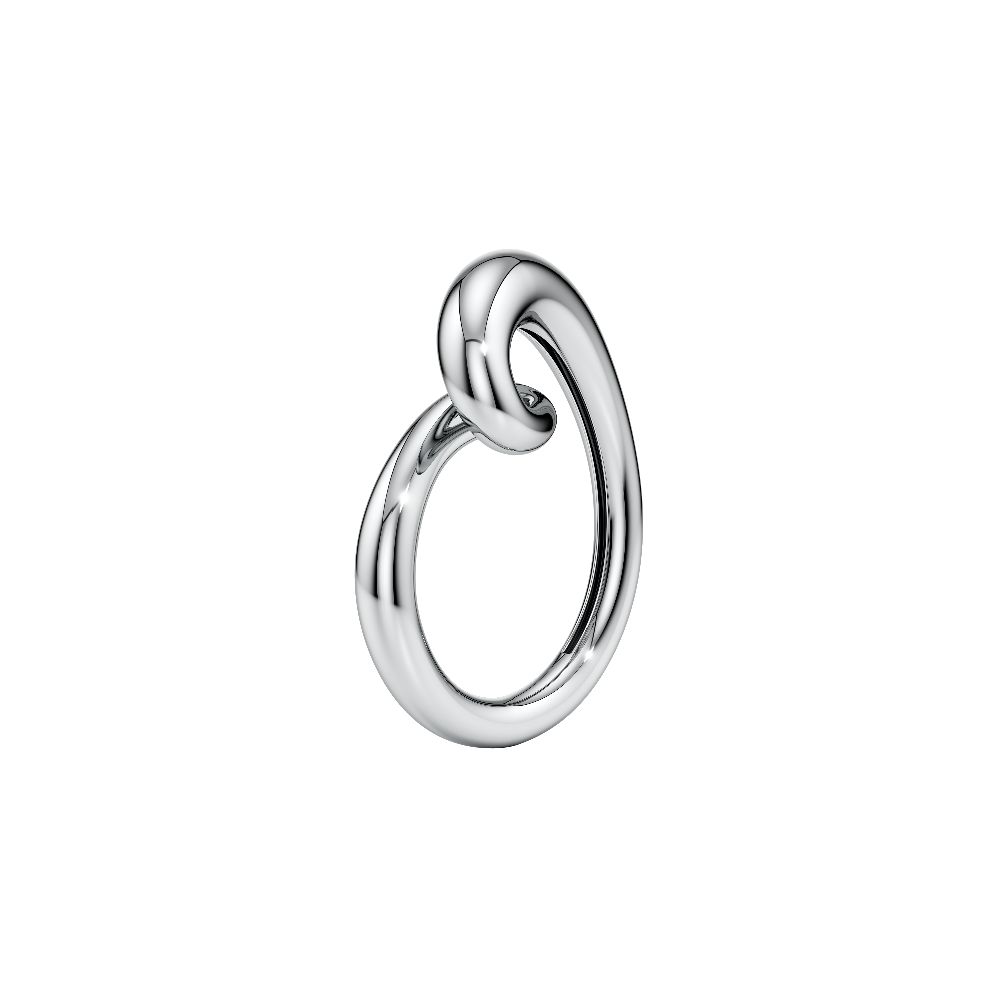 Whirlwind gold ring - Solid Gold Heart Ring - The Future Rocks - 4
