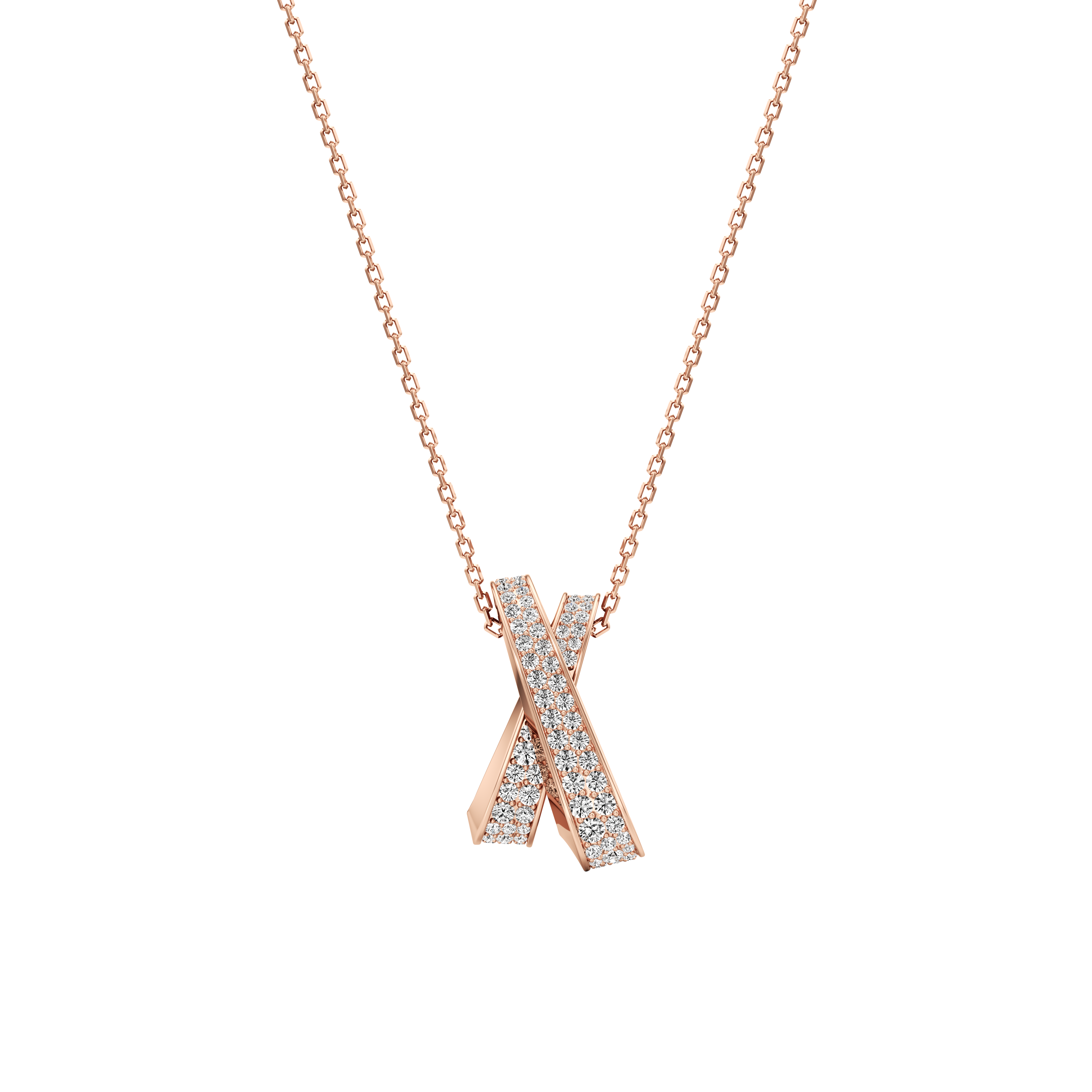Infinite full pavé pendant necklace - Infinite Full Pavé Diamond Pendant Necklace - The Future Rocks - 5