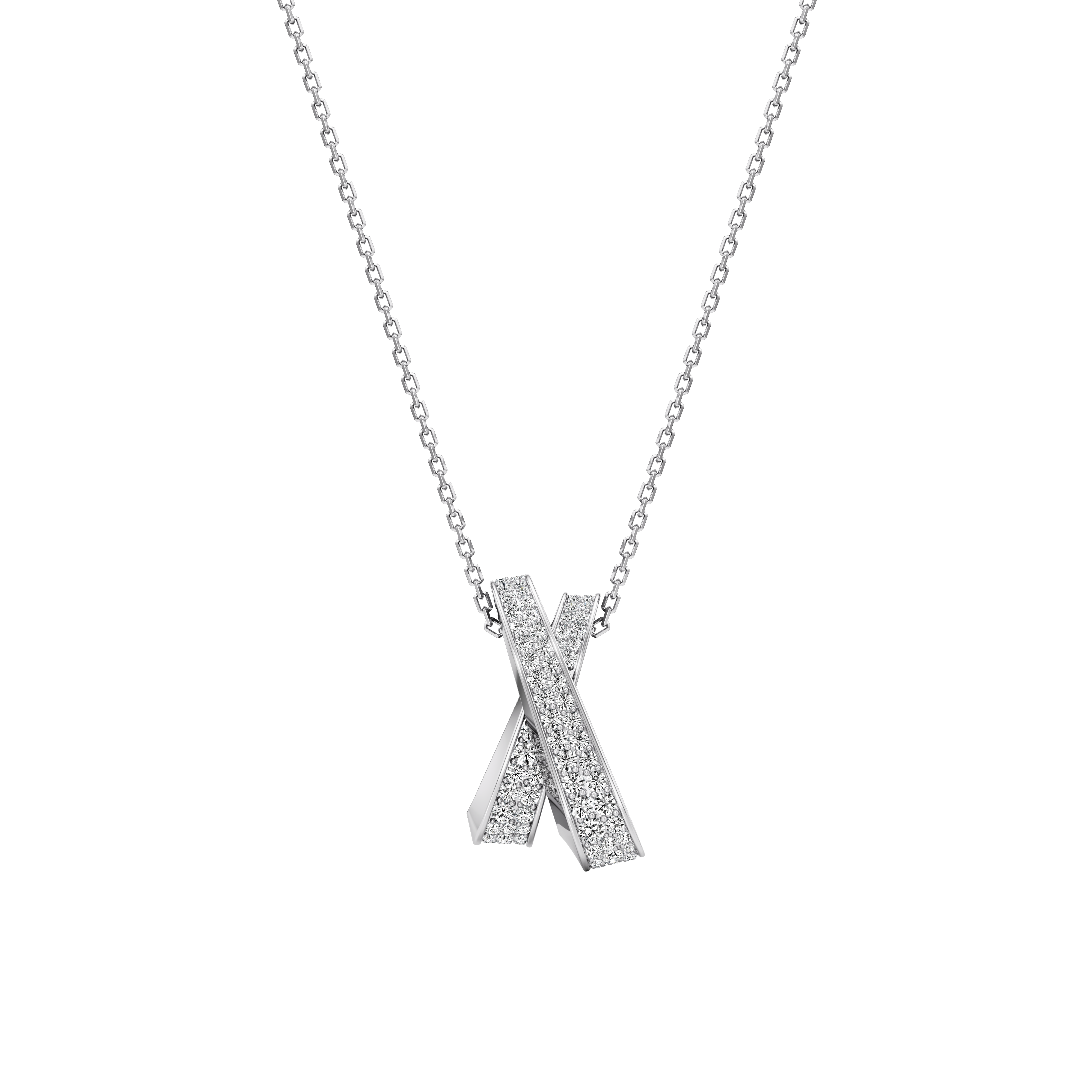Infinite full pavé pendant necklace - Infinite Full Pavé Diamond Pendant Necklace - The Future Rocks - 3