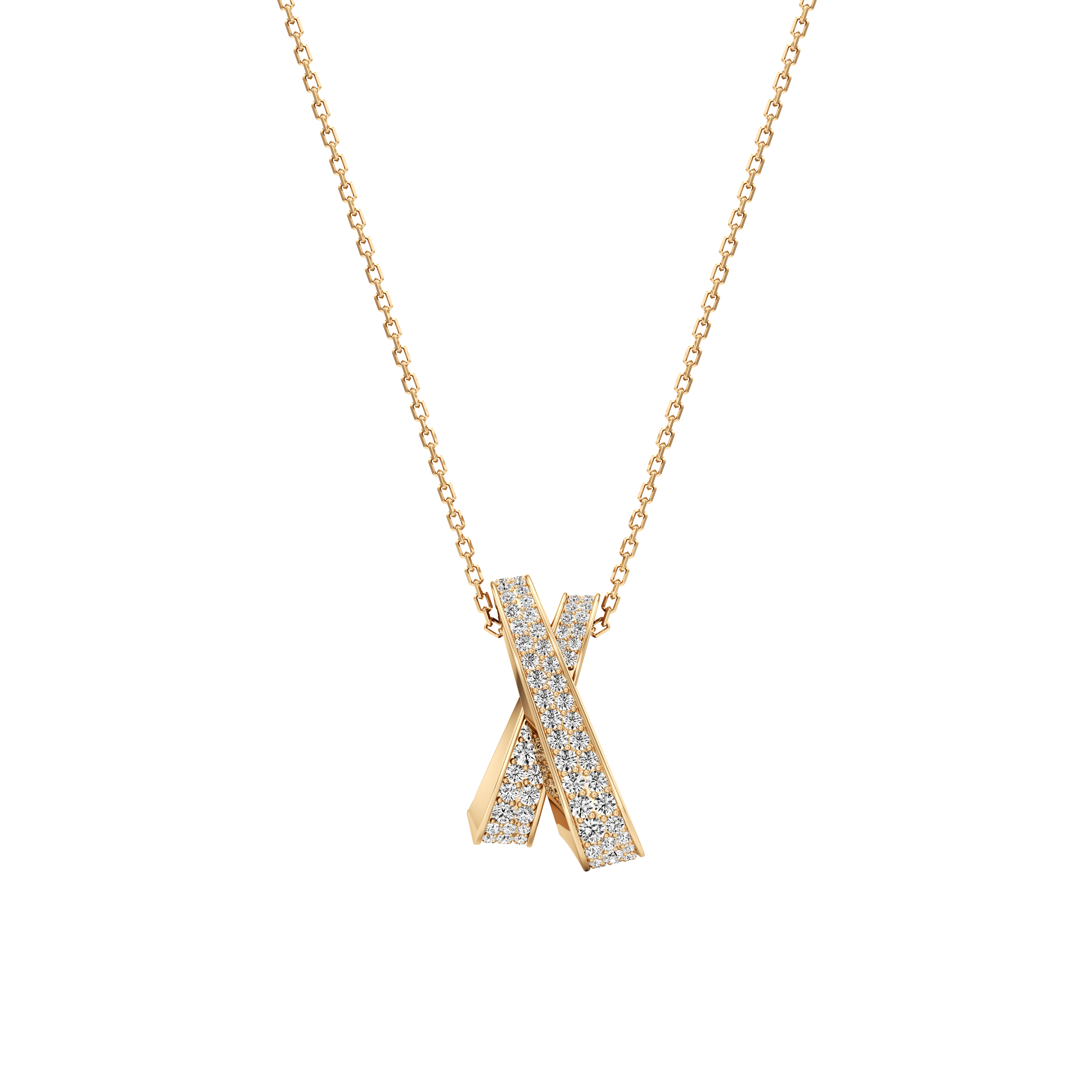 Infinite full pavé pendant necklace - Infinite Full Pavé Diamond Pendant Necklace -  The Future Rocks -    1