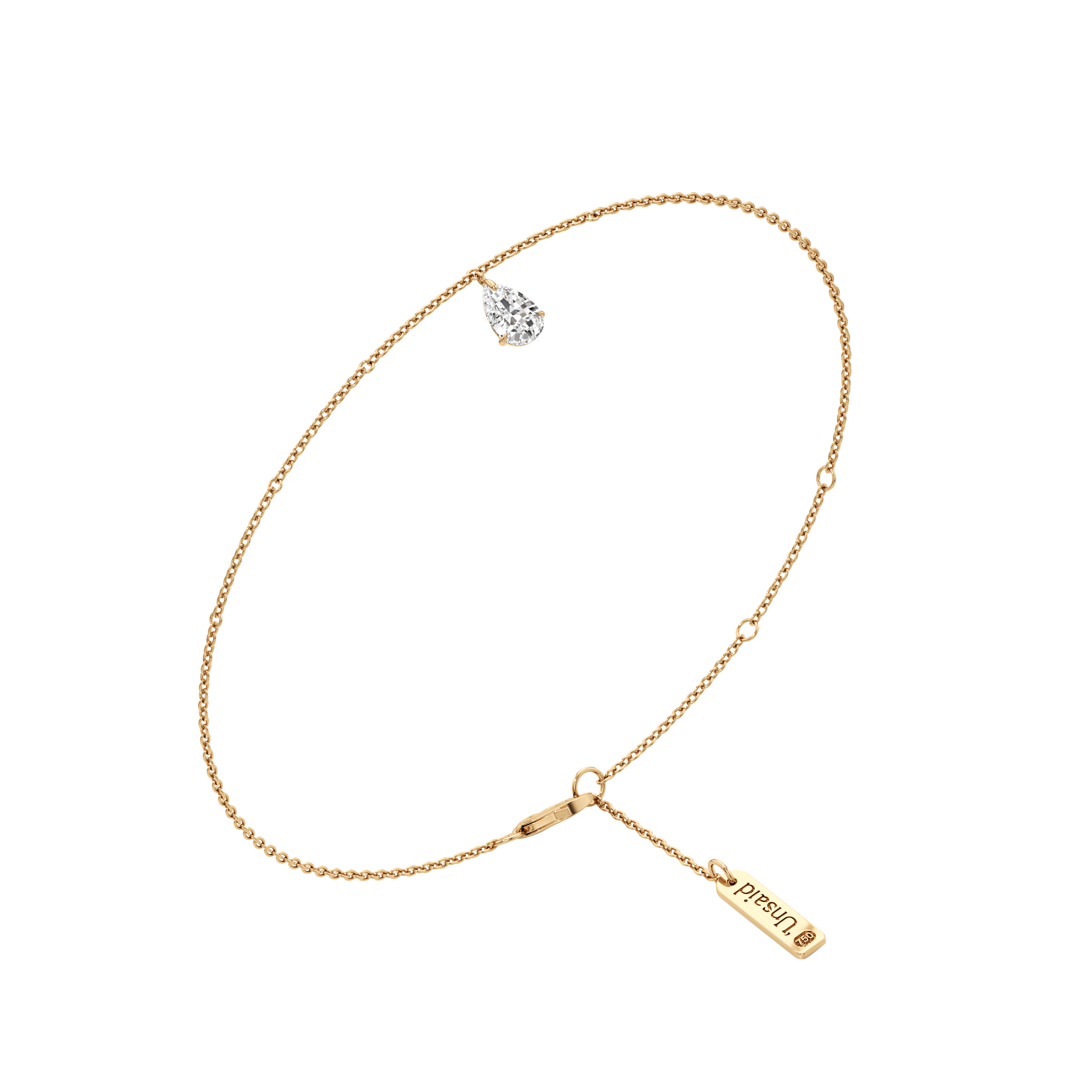 Tear drop diamond bracelet - Tear Drop Diamond Bracelet - The Future Rocks - 3