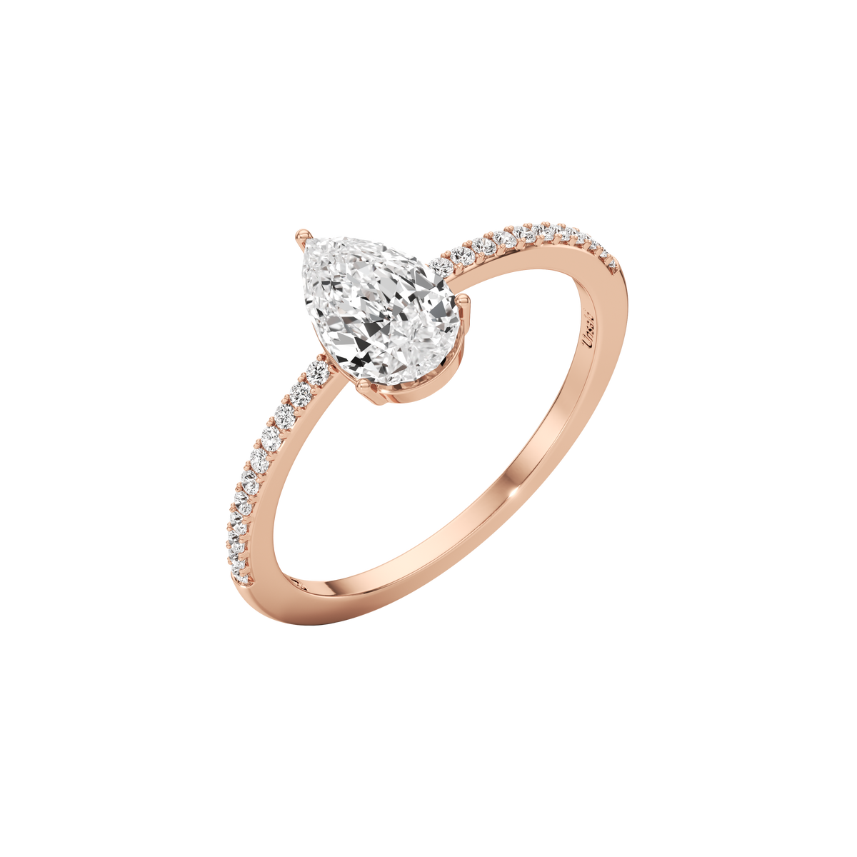 Tear dream pavé ring - Tear Dream Diamond Pavé Ring - The Future Rocks - 5