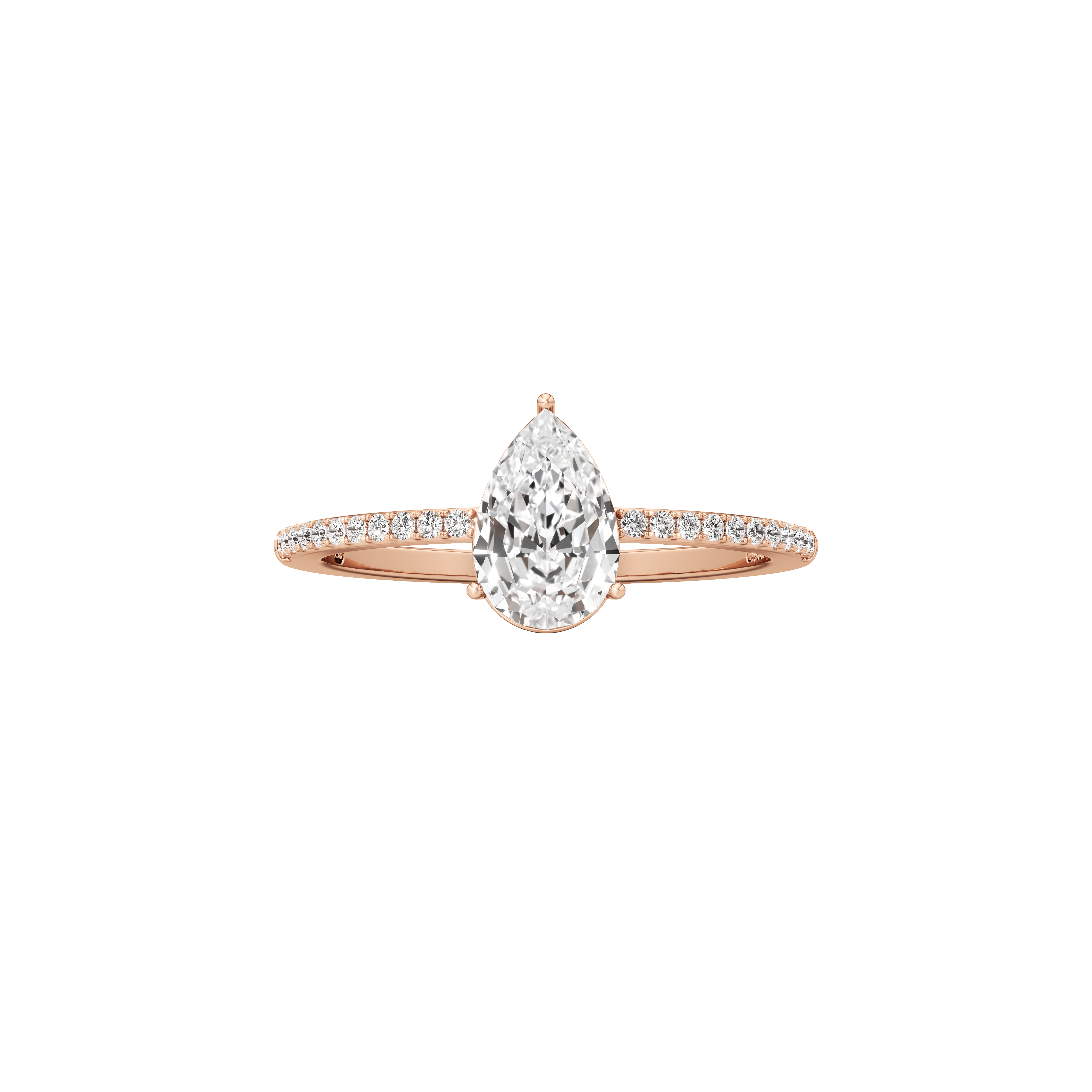 Tear dream pavé ring - Tear Dream Diamond Pavé Ring - The Future Rocks - 6