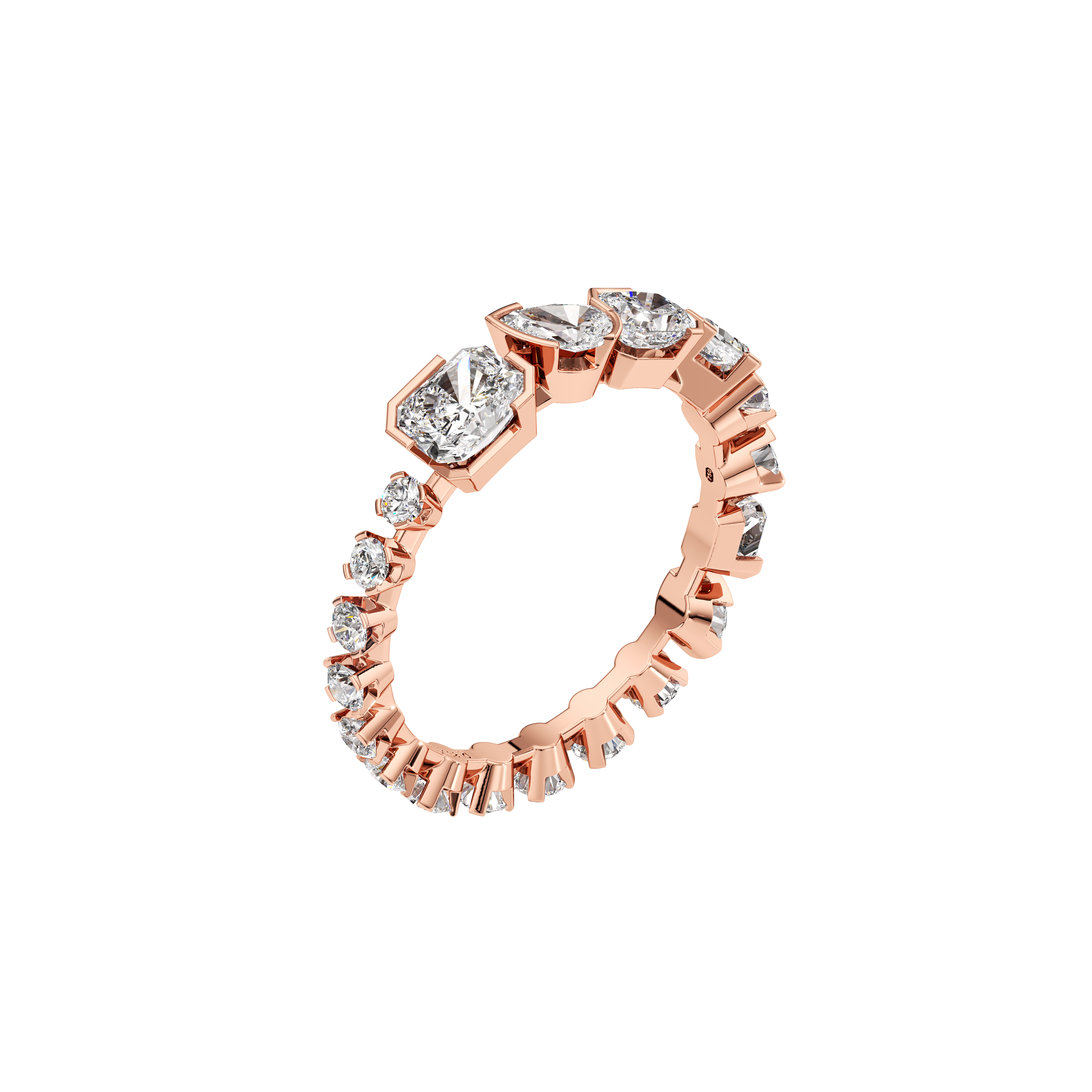 Meta eternity ring - Meta Lab-Grown Diamond Eternity Ring - The Future Rocks - 13