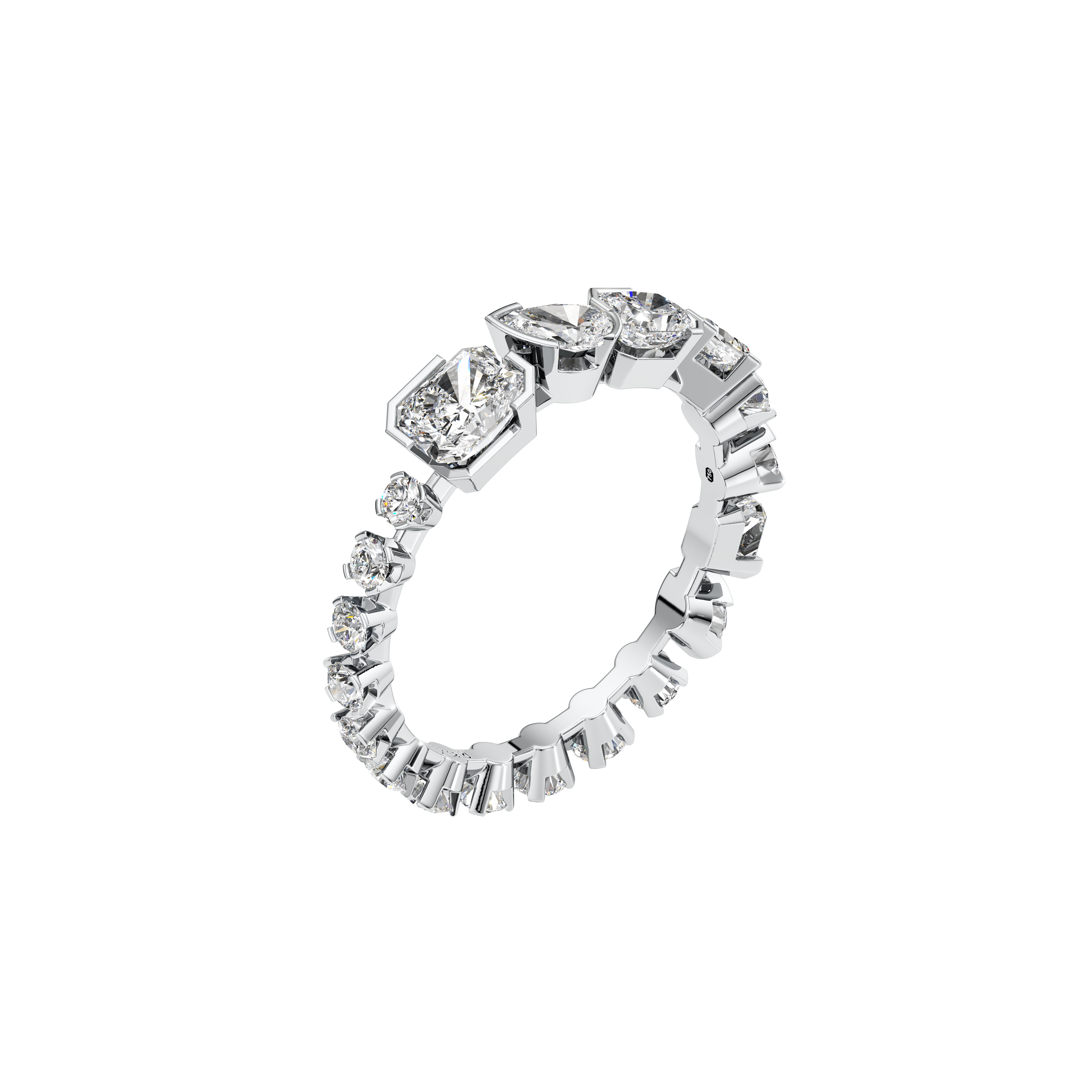 Meta eternity ring - Meta Lab-Grown Diamond Eternity Ring - The Future Rocks - 9