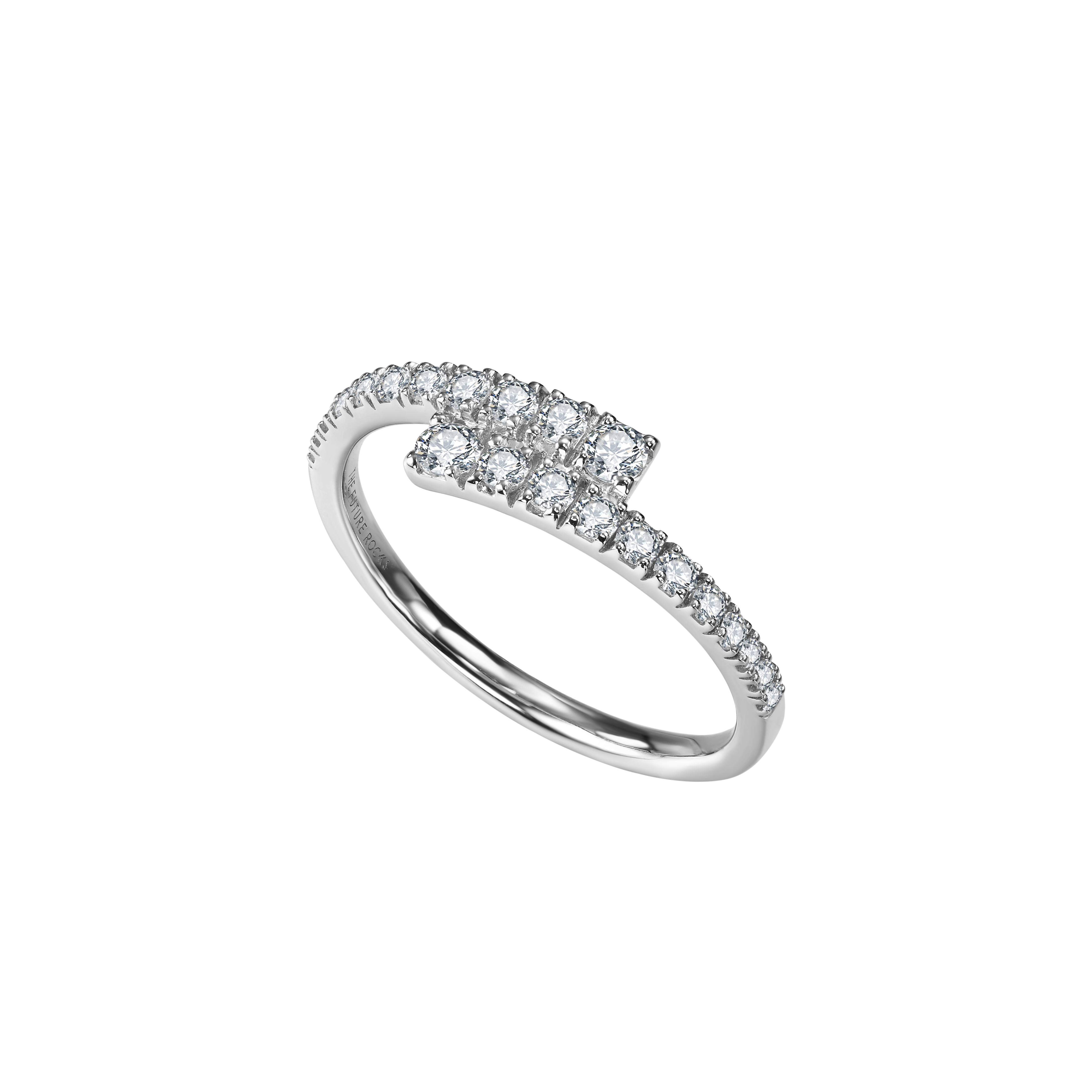 Ballerina graduated ring - Diamond Graduated Ring - The Future Rocks - 3