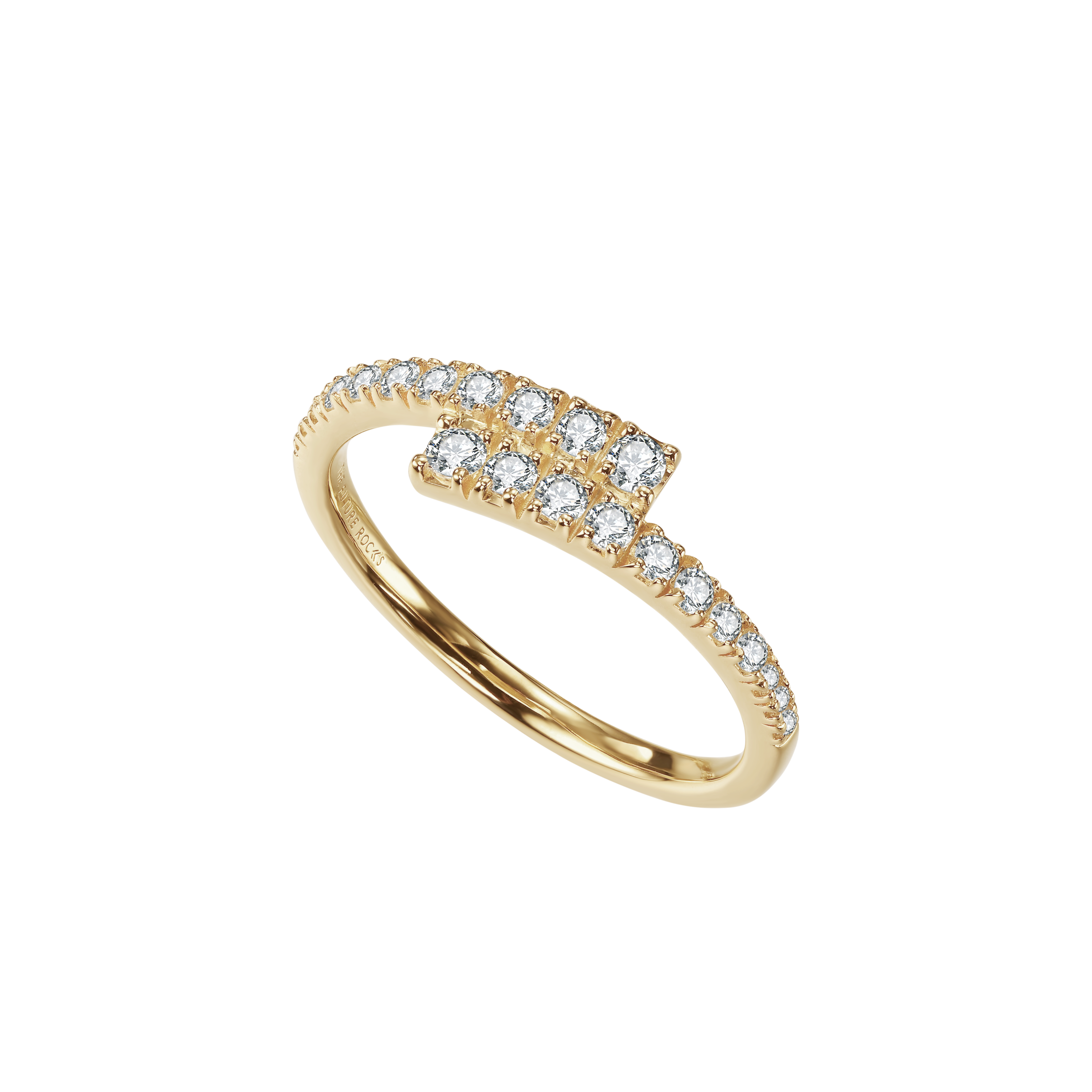 Ballerina graduated ring - Diamond Graduated Ring - The Future Rocks - 1