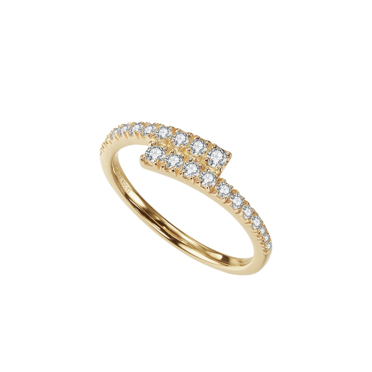 Ballerina graduated ring - Diamond Graduated Ring - The Future Rocks - 1