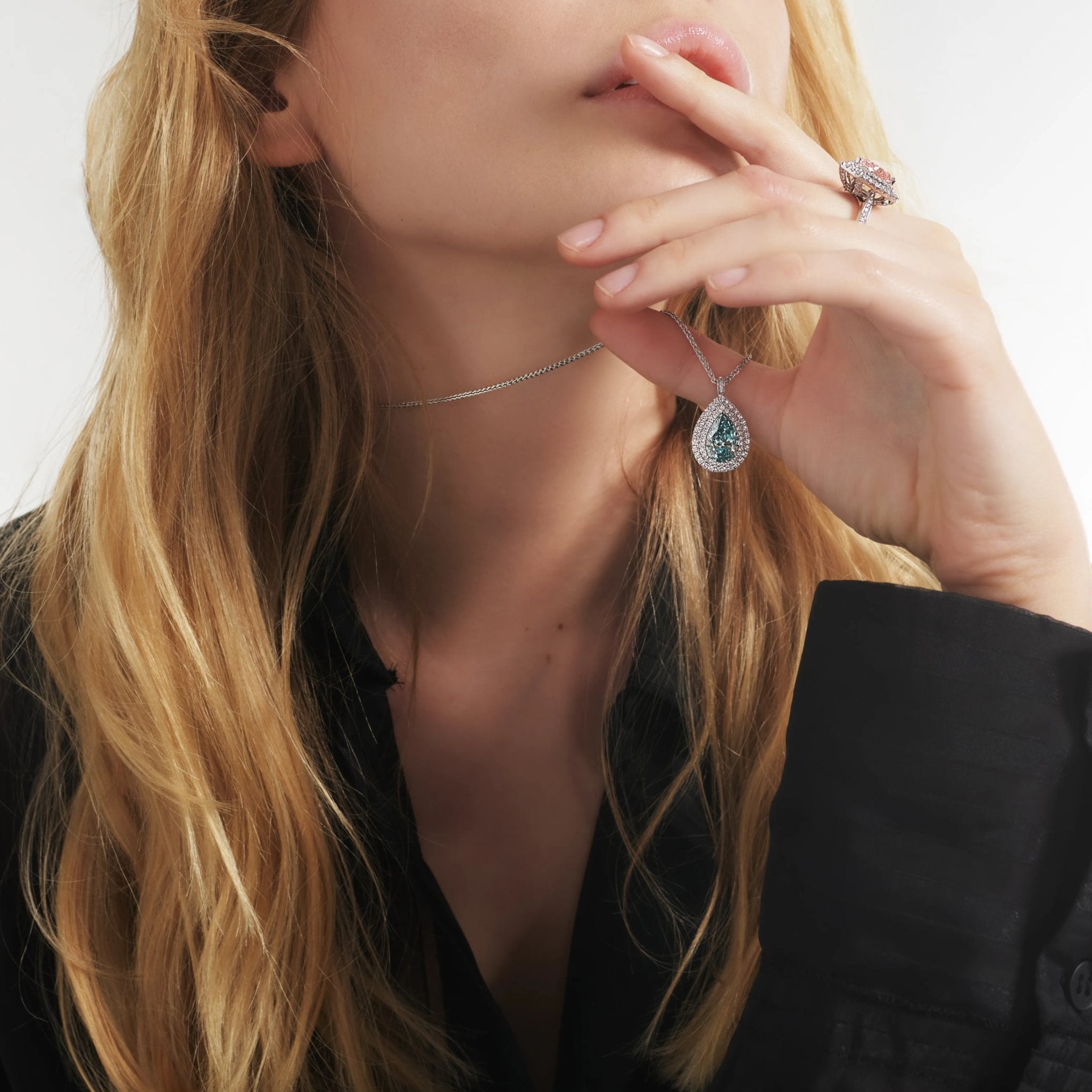 Wonder Rock - Pear - 3ct Lab-Grown Diamond Ring Pear Cut IGI Certified - The Future Rocks - 5