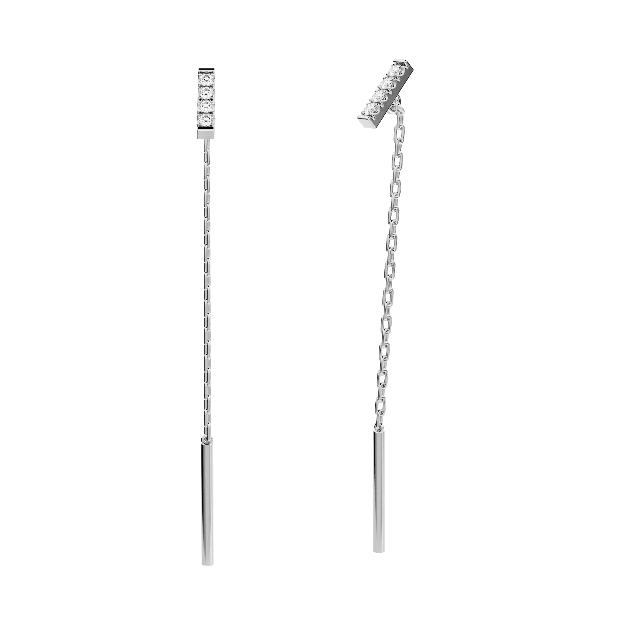 Victoria drop earrings - Victoria Diamond Drop Earrings - The Future Rocks - 3