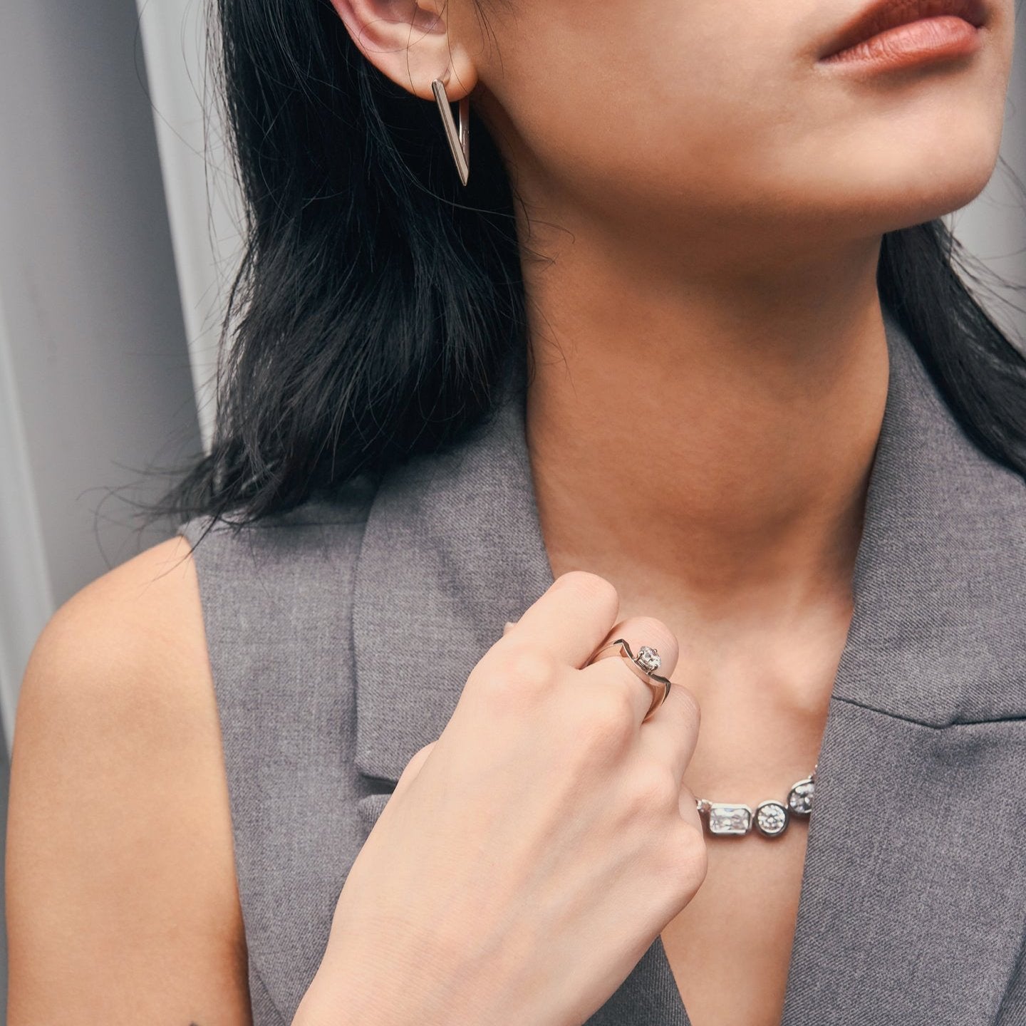 Athena necklace - Figaro Chain Necklace - Athena - The Future Rocks - 2