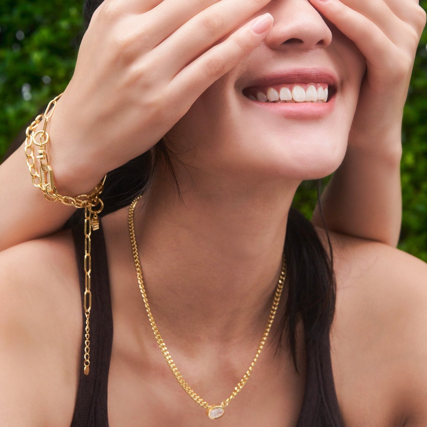 Hebe necklace - Curb Chain Necklace - Hebe - The Future Rocks - 5
