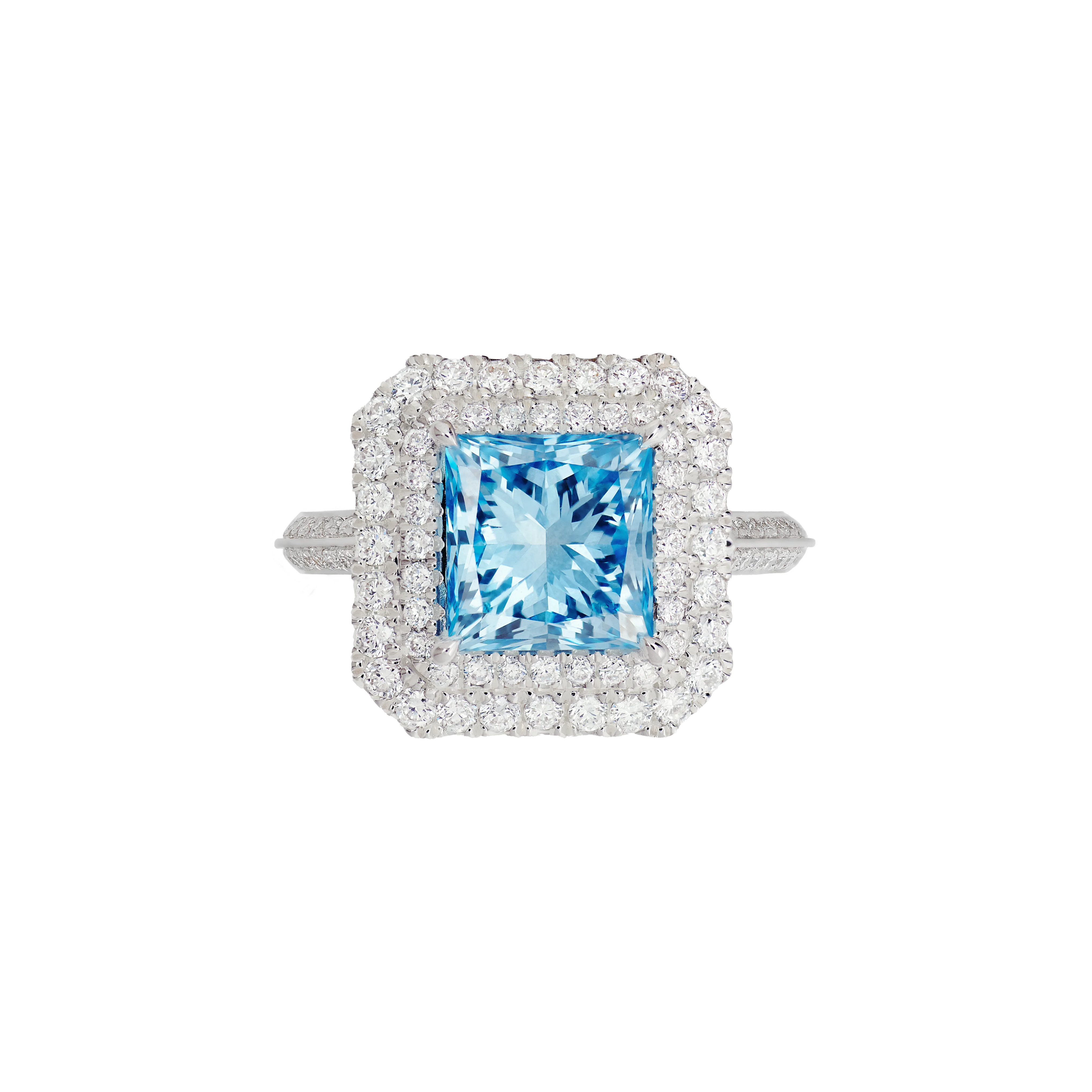 Wonder Rock - Princess - 3ct Lab-Grown Diamond Ring Princess Cut IGI Certified - The Future Rocks - 1