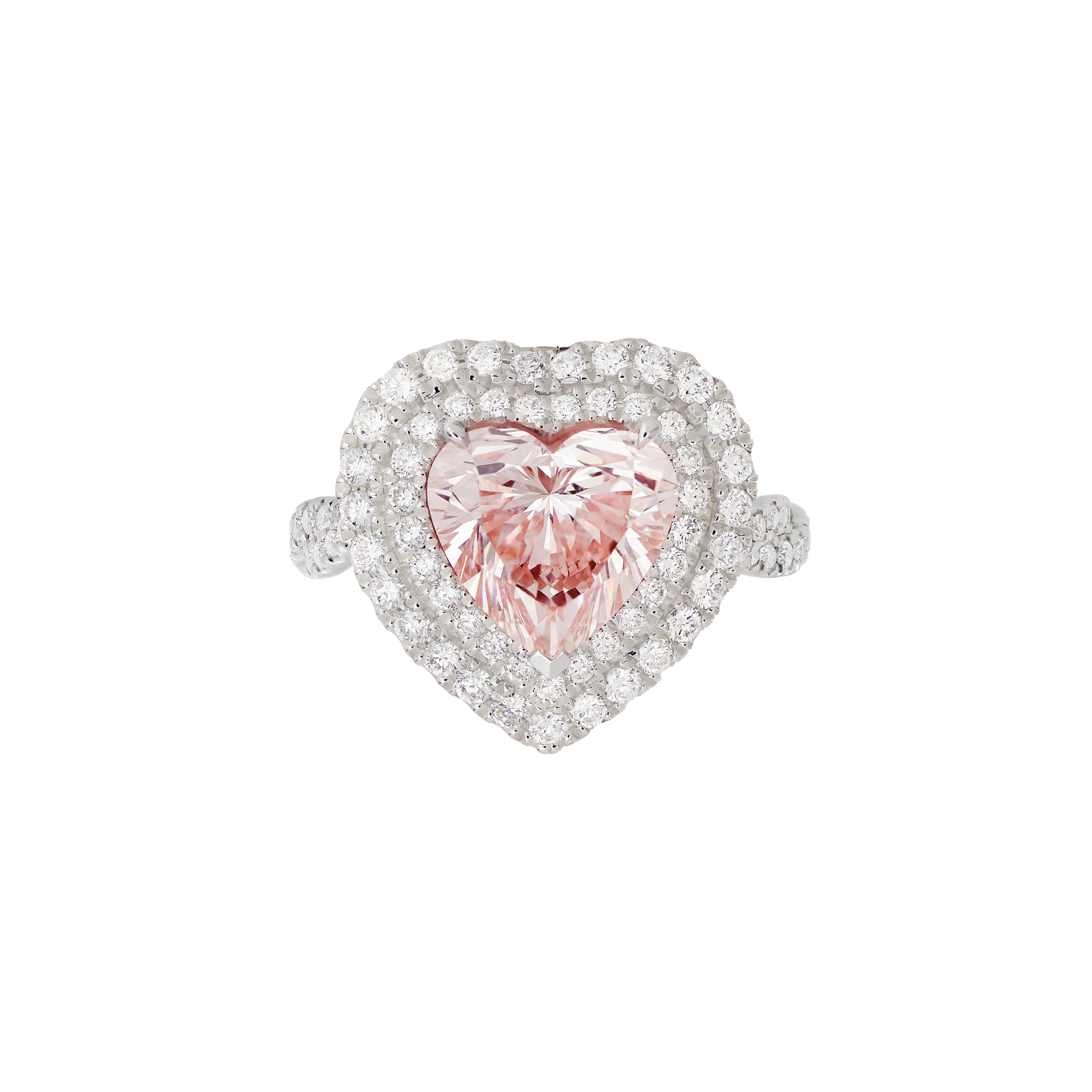 Wonder Rock - Heart - 3ct Lab-Grown Diamond Ring Heart Cut IGI Certified -  The Future Rocks -    1