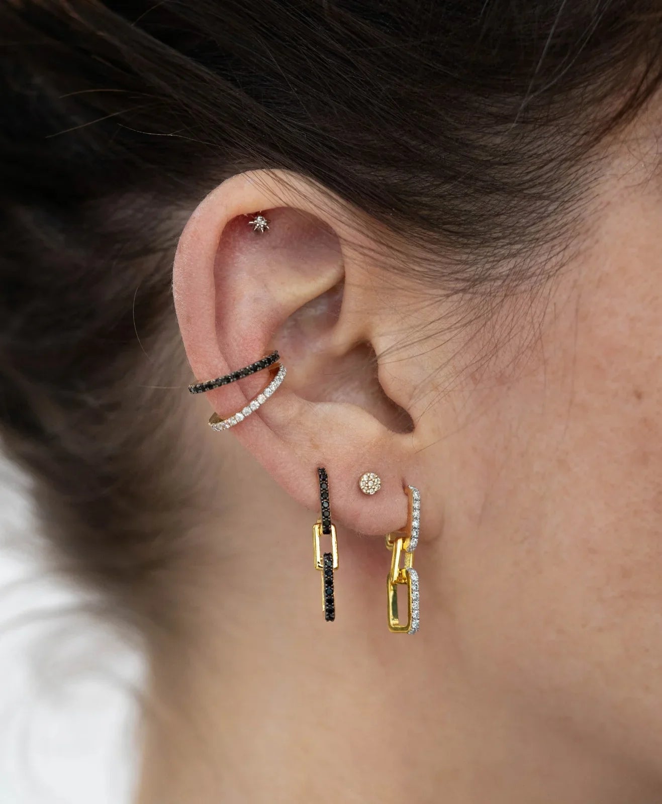 Horizon ear cuff - Lab-Grown Diamond Single Ear Cuff - The Future Rocks - 2