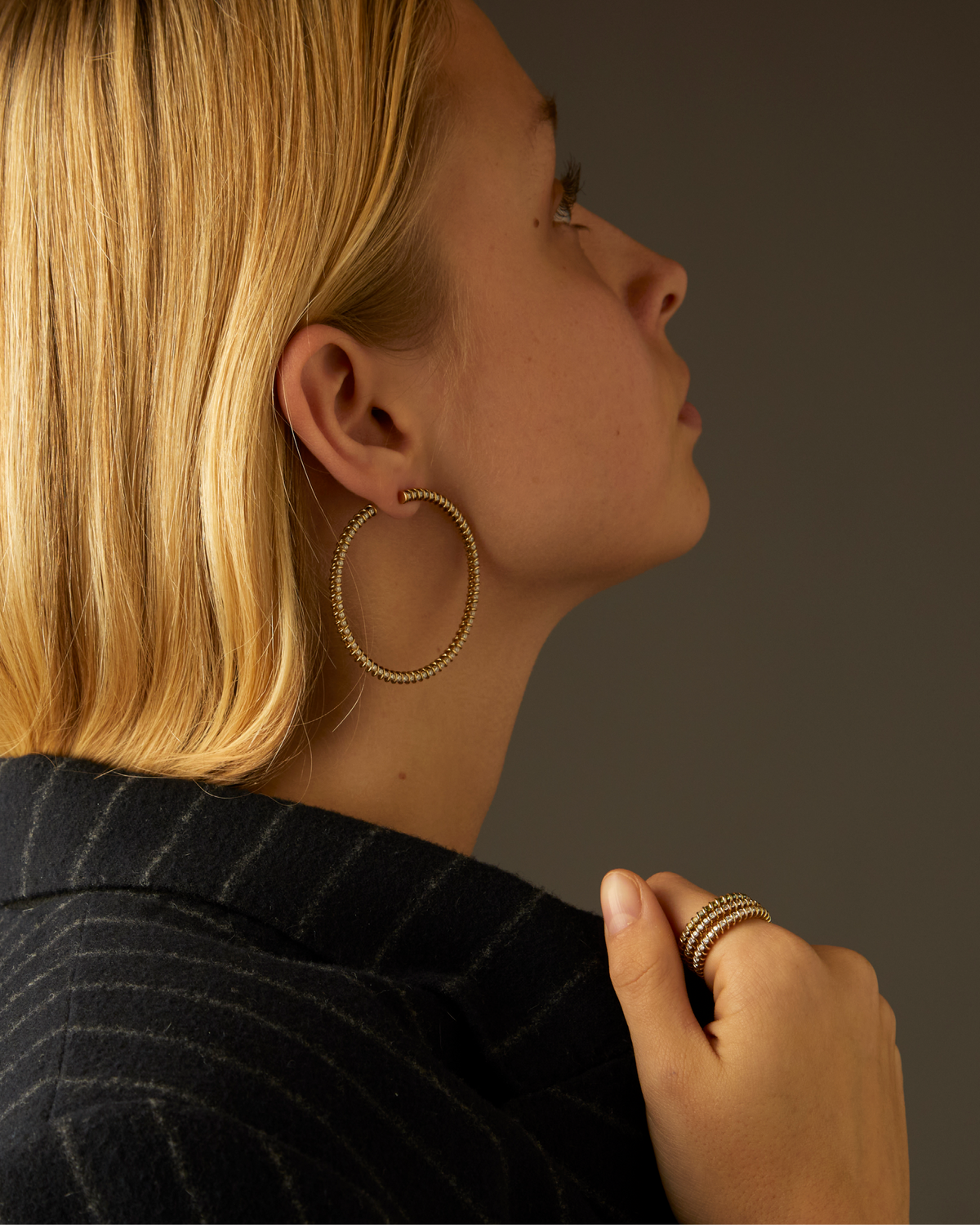 Life signature spiral ring™ - Gold Spiral Ring - The Future Rocks - 4
