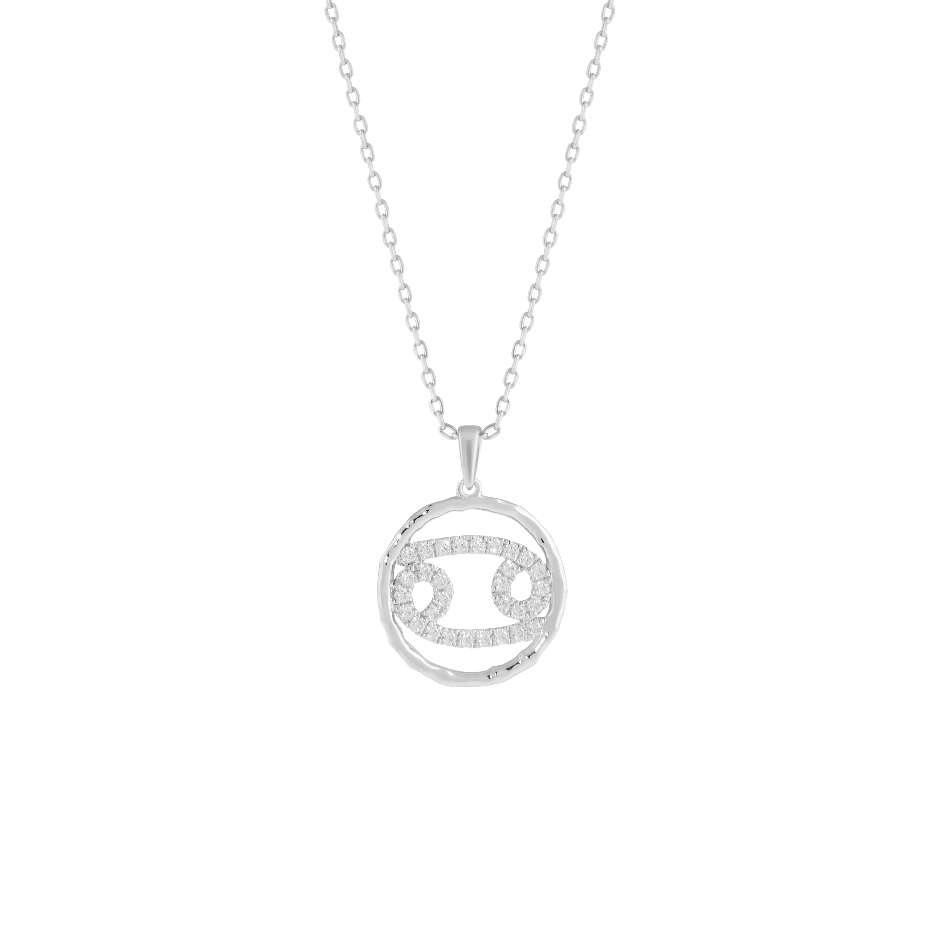 Cancer medallion pendant necklace - Cancer Zodiac Pendant Necklace - The Future Rocks - 3