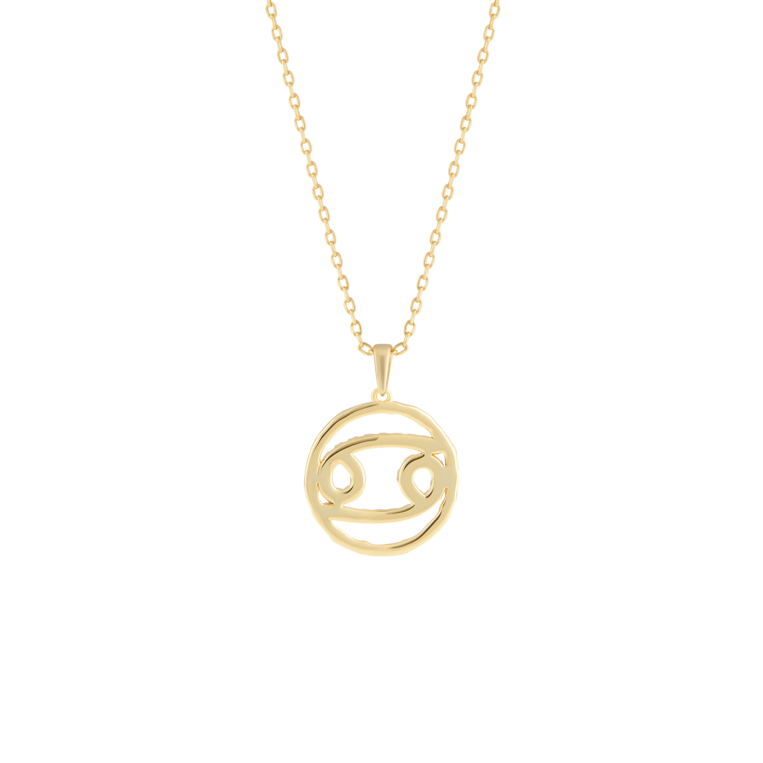 Cancer medallion pendant necklace - Cancer Zodiac Pendant Necklace - The Future Rocks - 4
