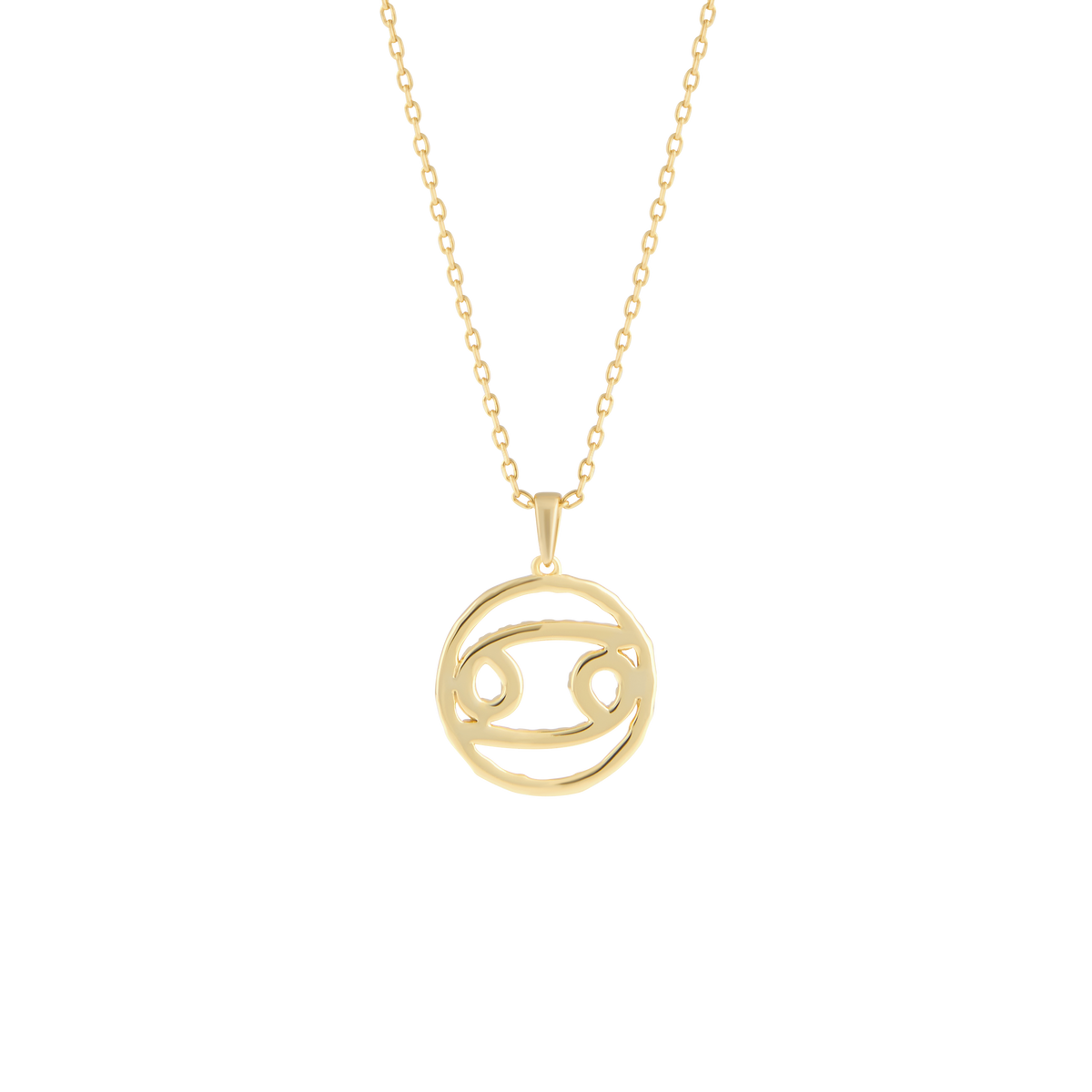 Cancer medallion pendant necklace - Cancer Zodiac Pendant Necklace - The Future Rocks - 4